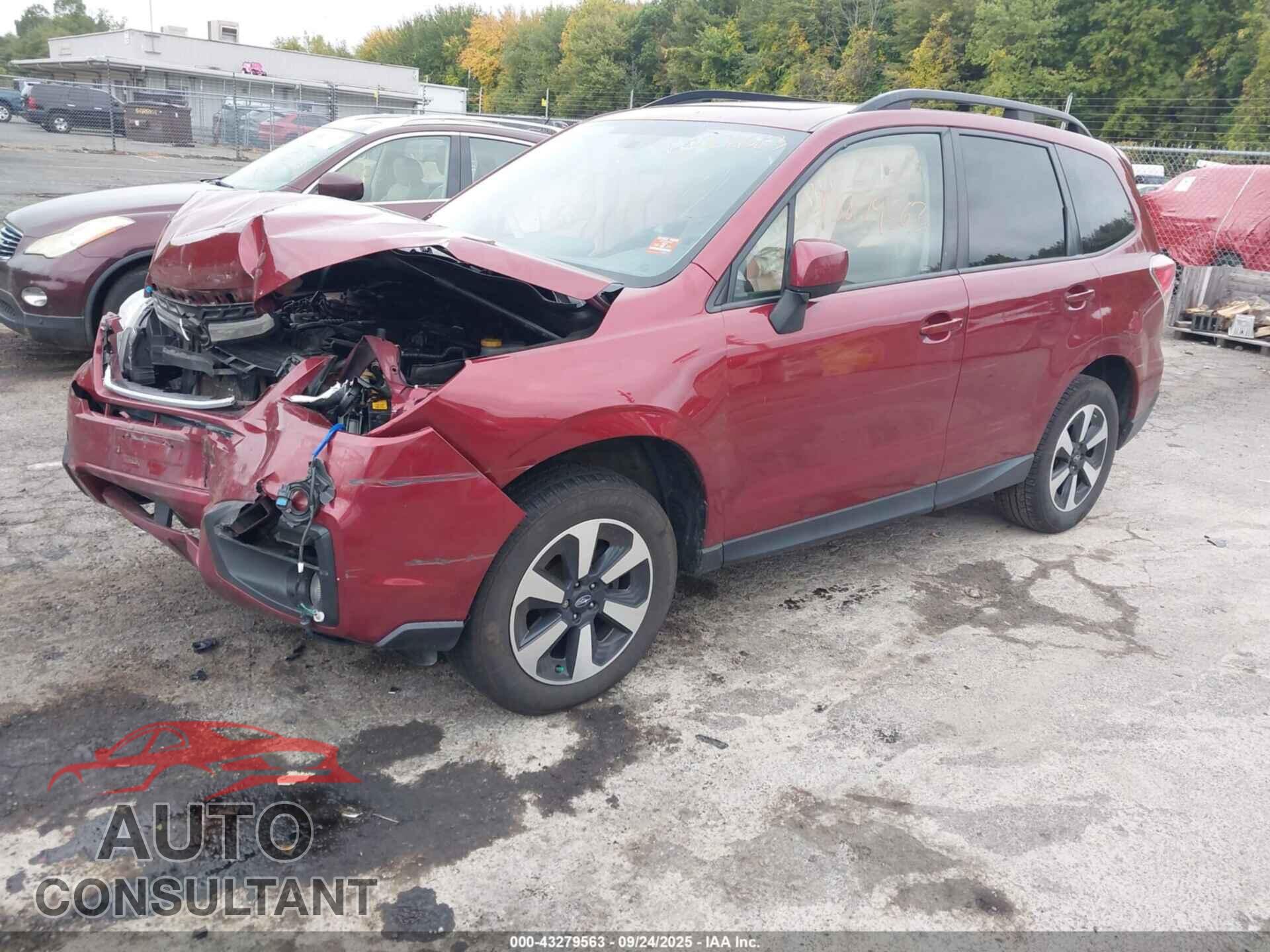 SUBARU FORESTER 2018 - JF2SJAGC4JH531878