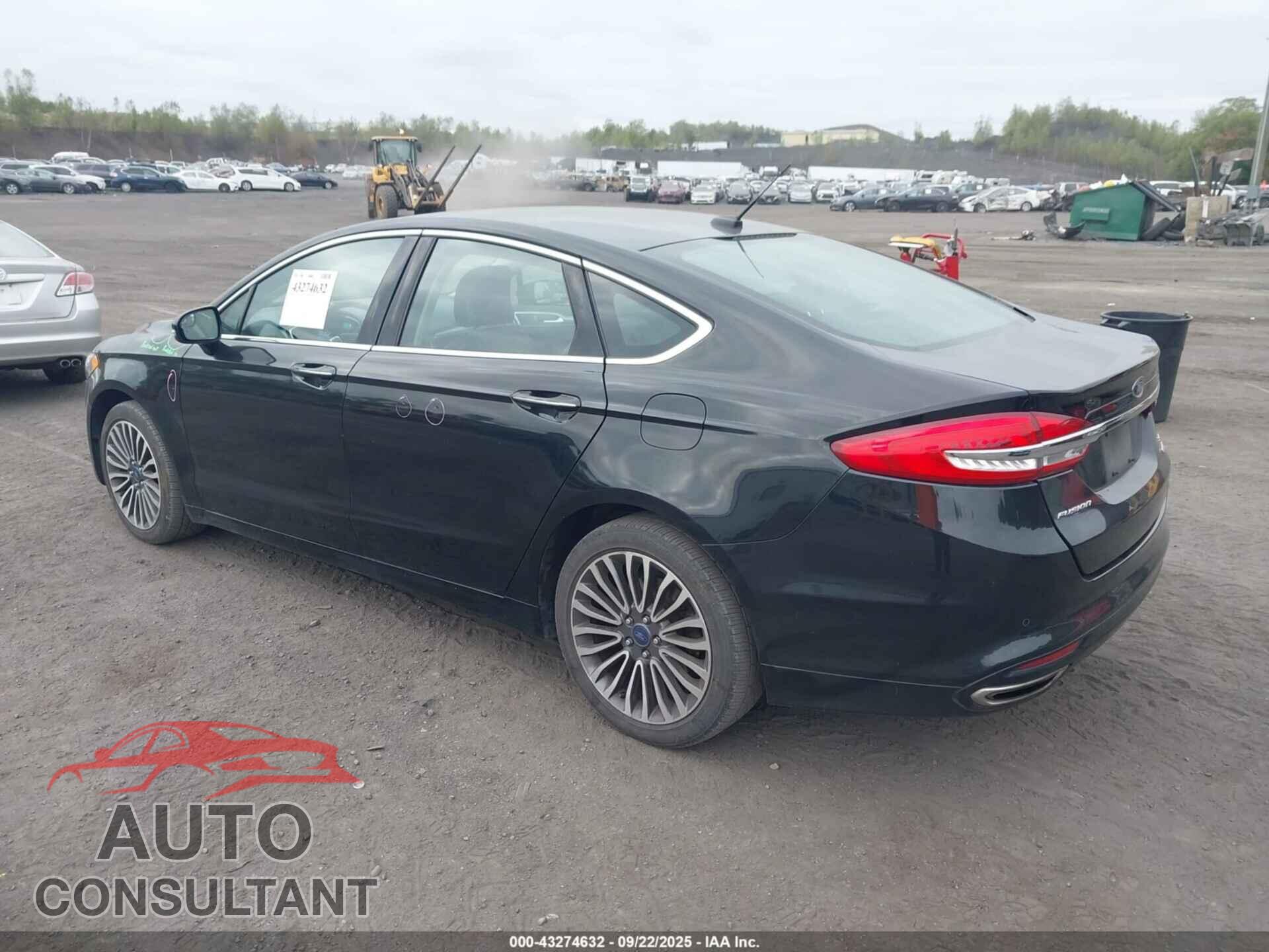 FORD FUSION 2017 - 3FA6P0T96HR167867
