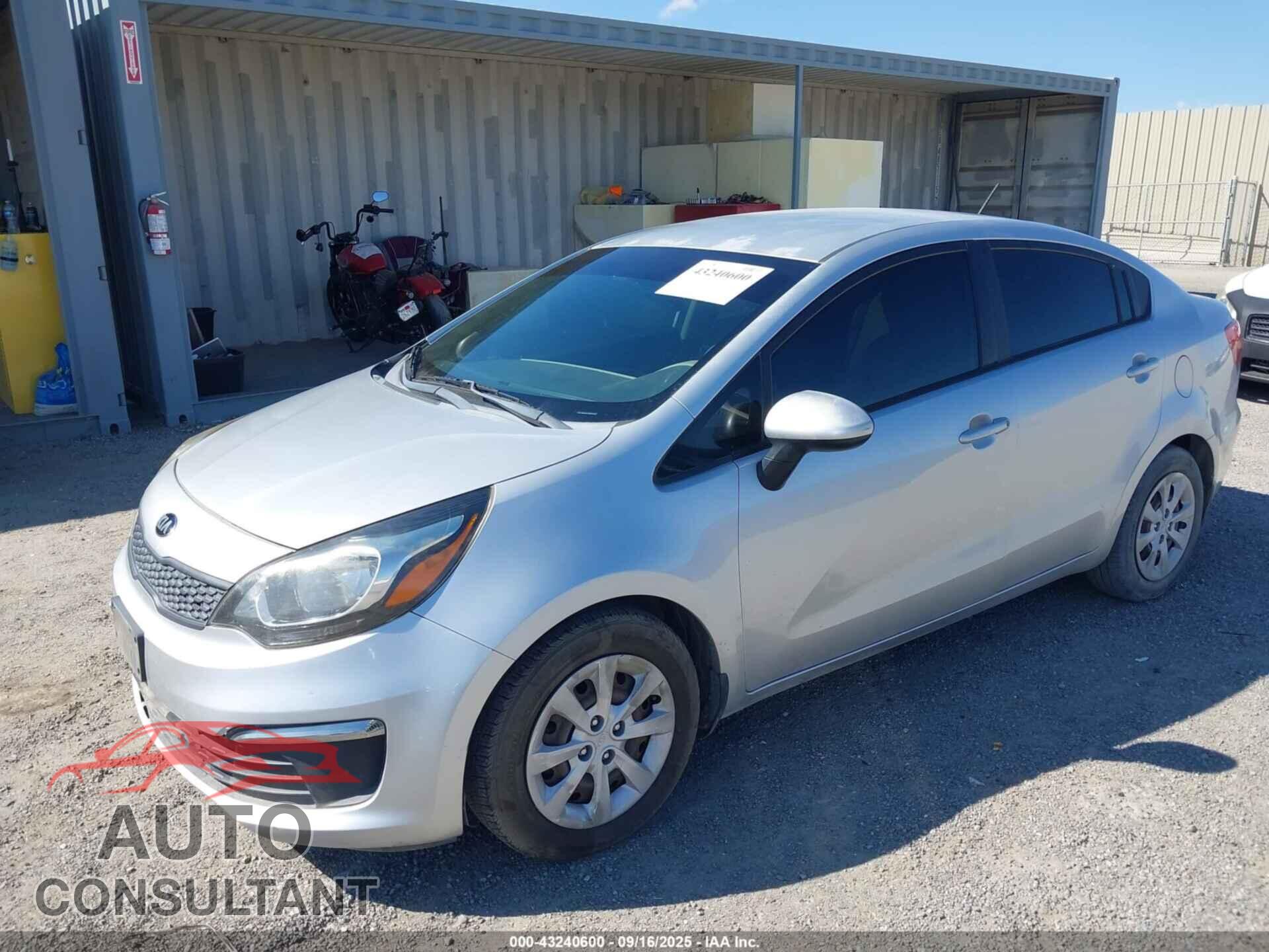 KIA RIO 2016 - KNADM4A38G6564845