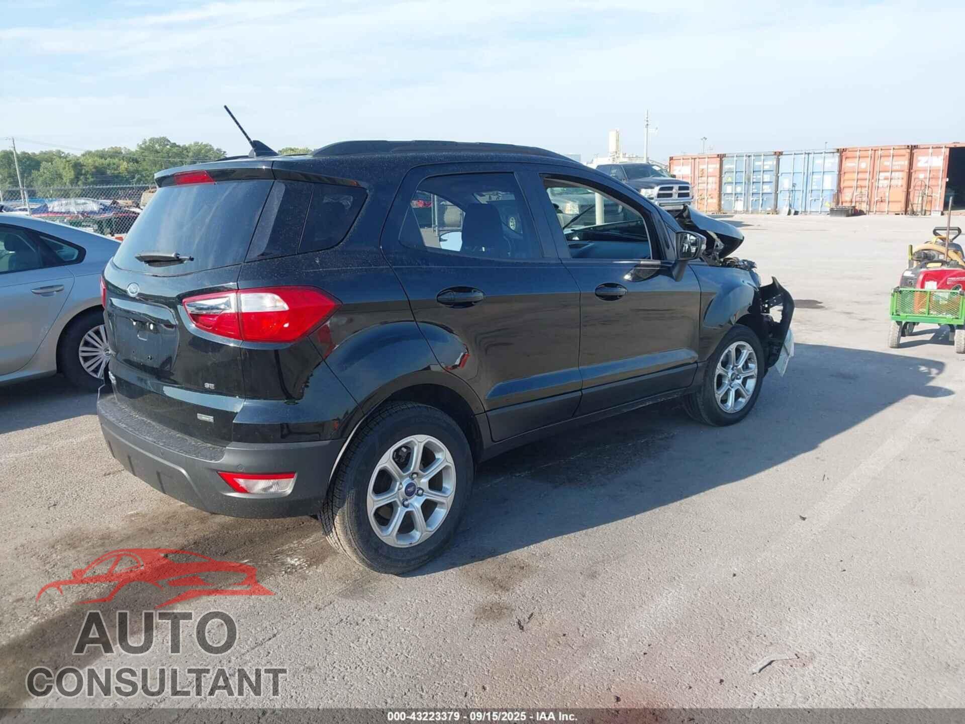 FORD ECOSPORT 2018 - MAJ3P1TE2JC209395
