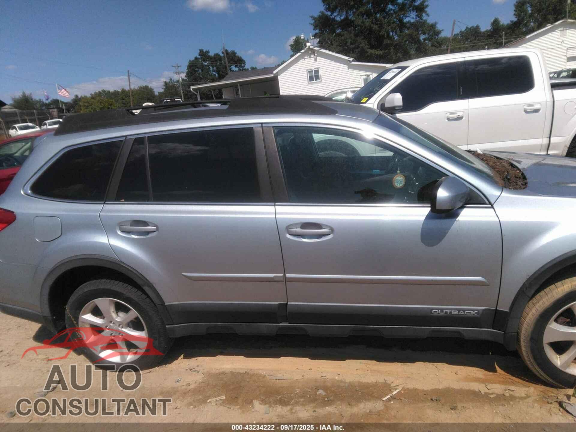 SUBARU OUTBACK 2014 - 4S4BRBCC5E3219327