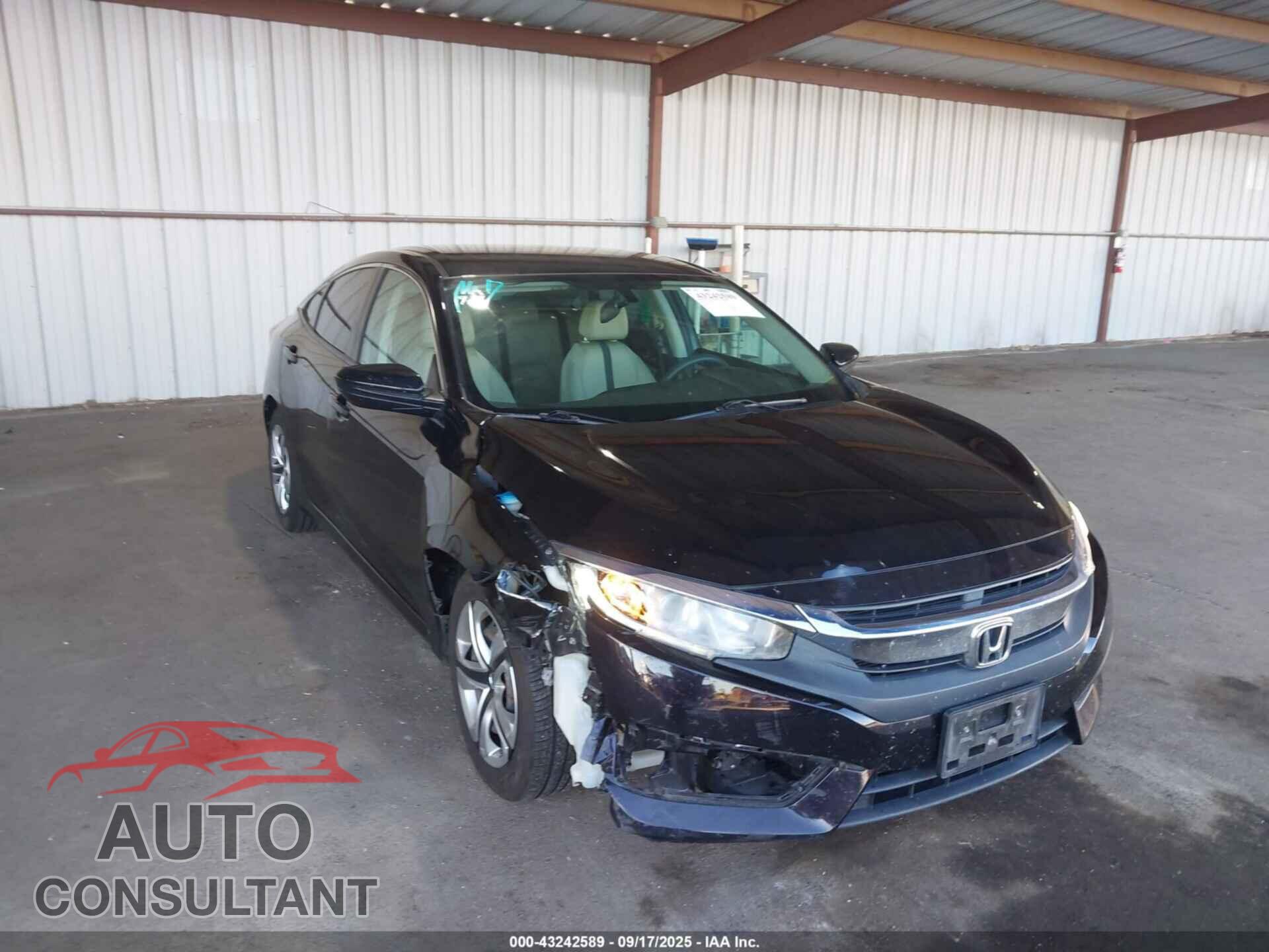 HONDA CIVIC 2016 - 2HGFC2F58GH527047