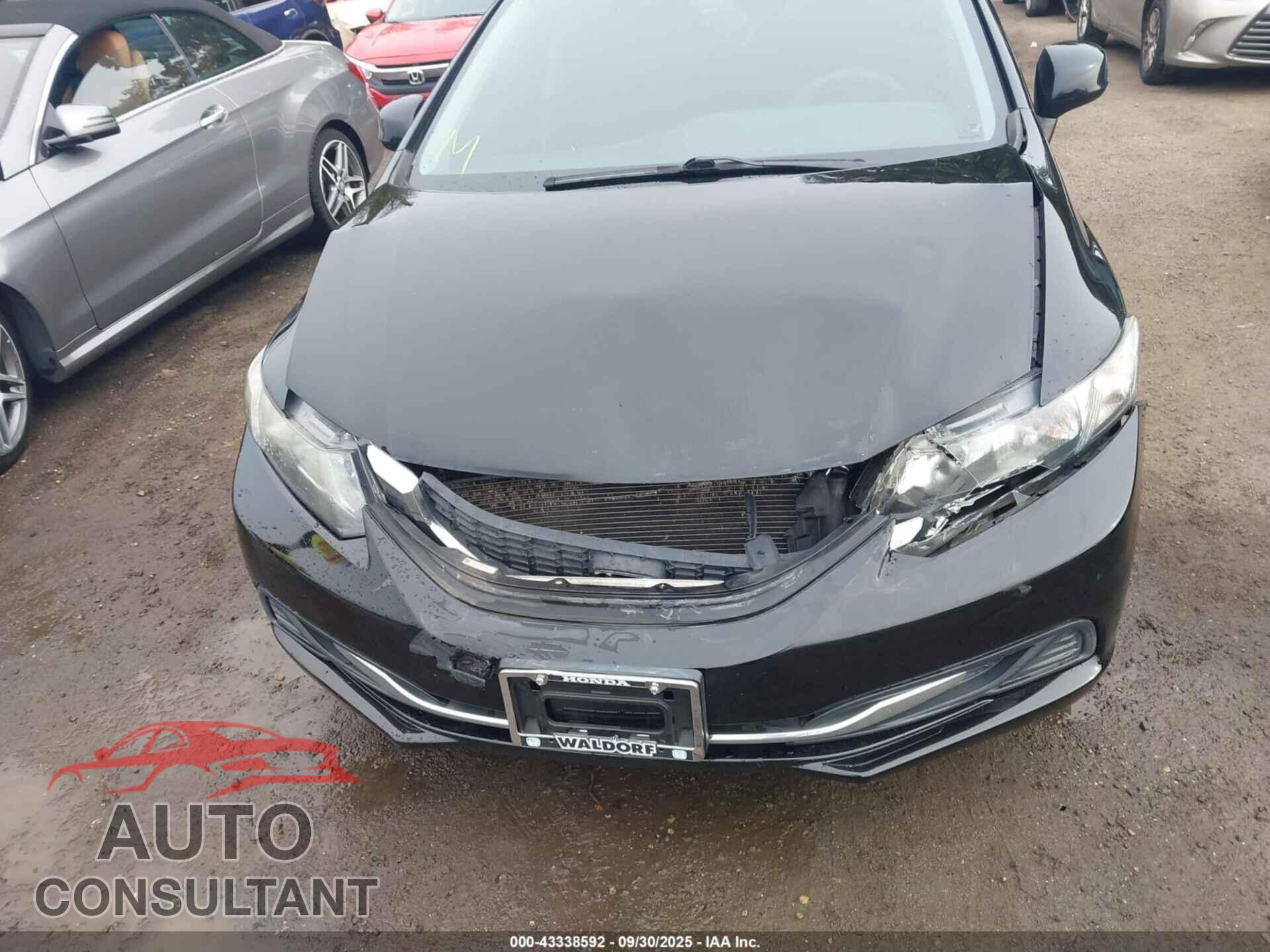 HONDA CIVIC 2013 - 2HGFB2F50DH587368