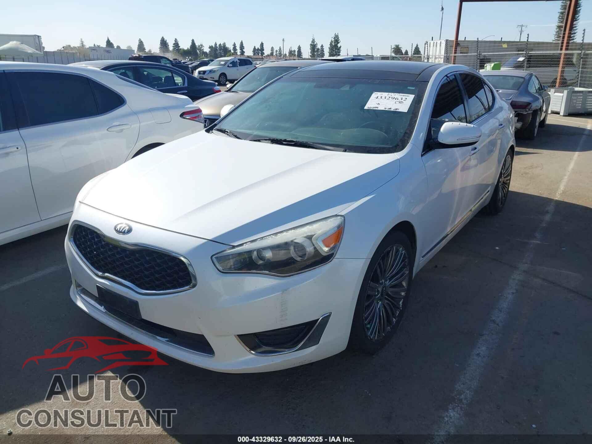 KIA CADENZA 2014 - KNALN4D7XE5144580