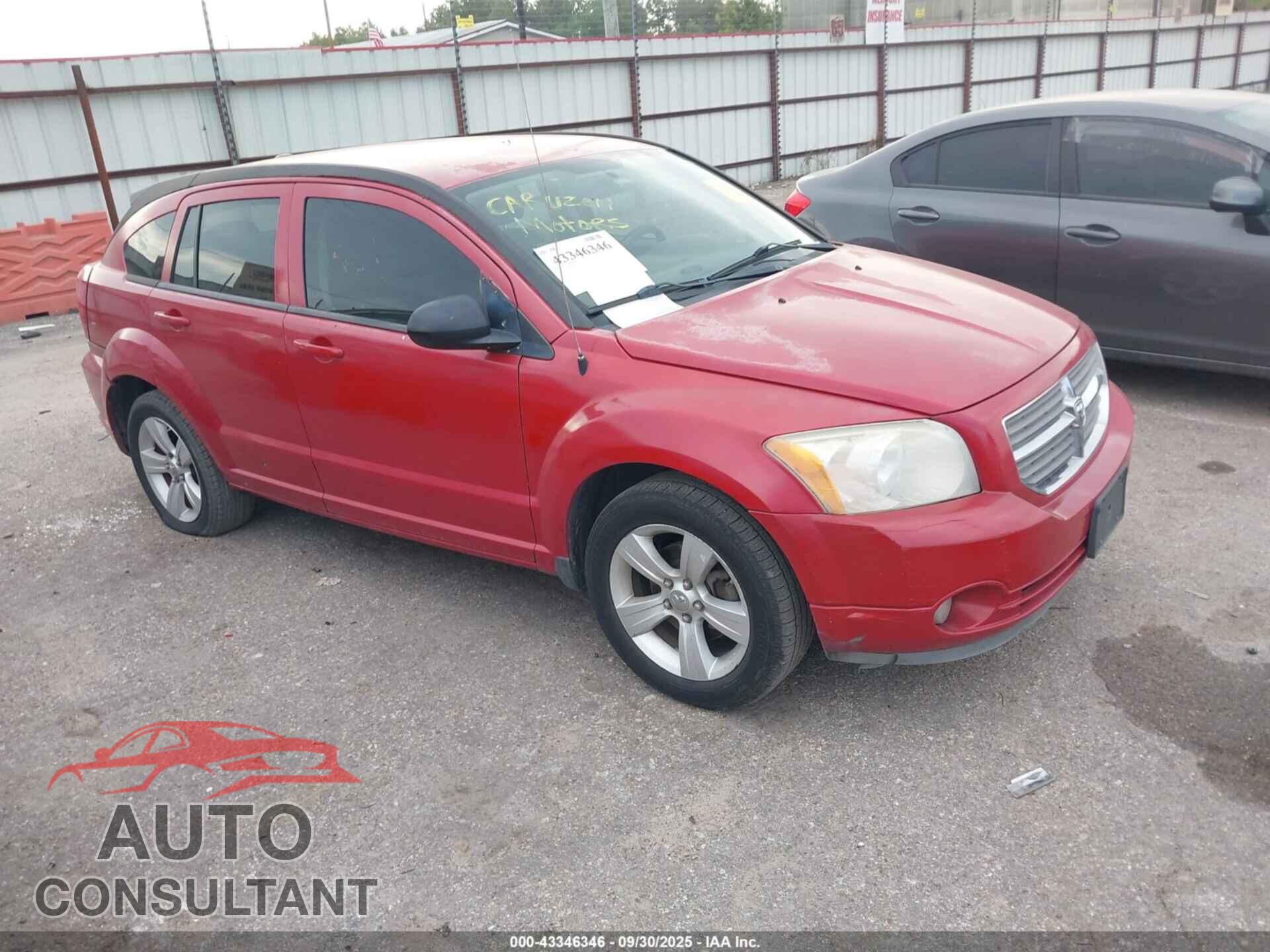 DODGE CALIBER 2012 - 1C3CDWDA4CD537043