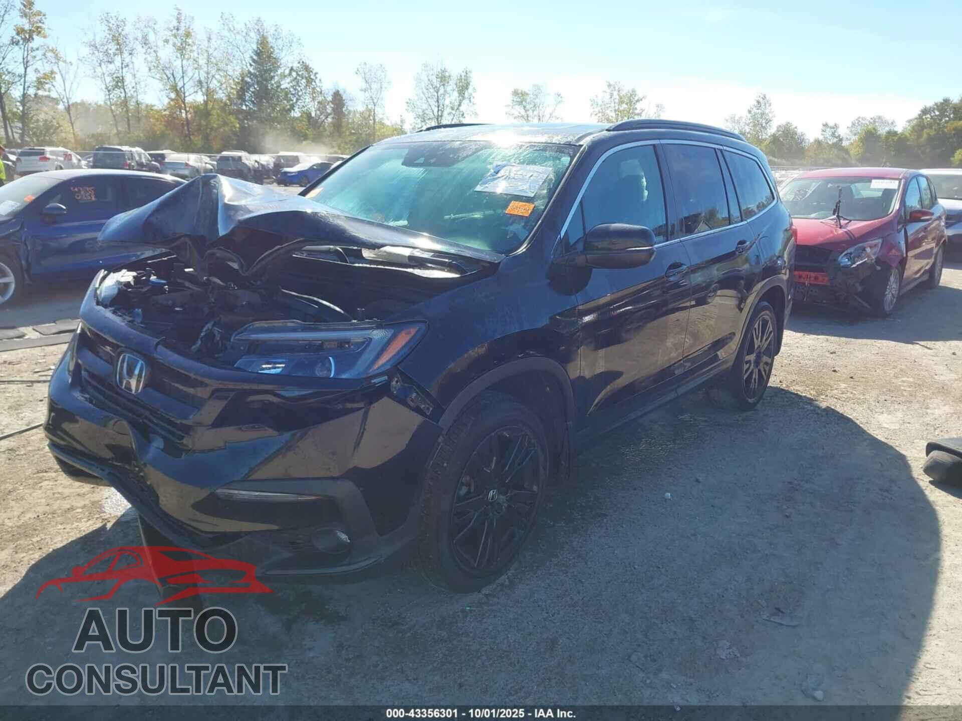 HONDA PILOT 2022 - 5FNYF6H28NB057646