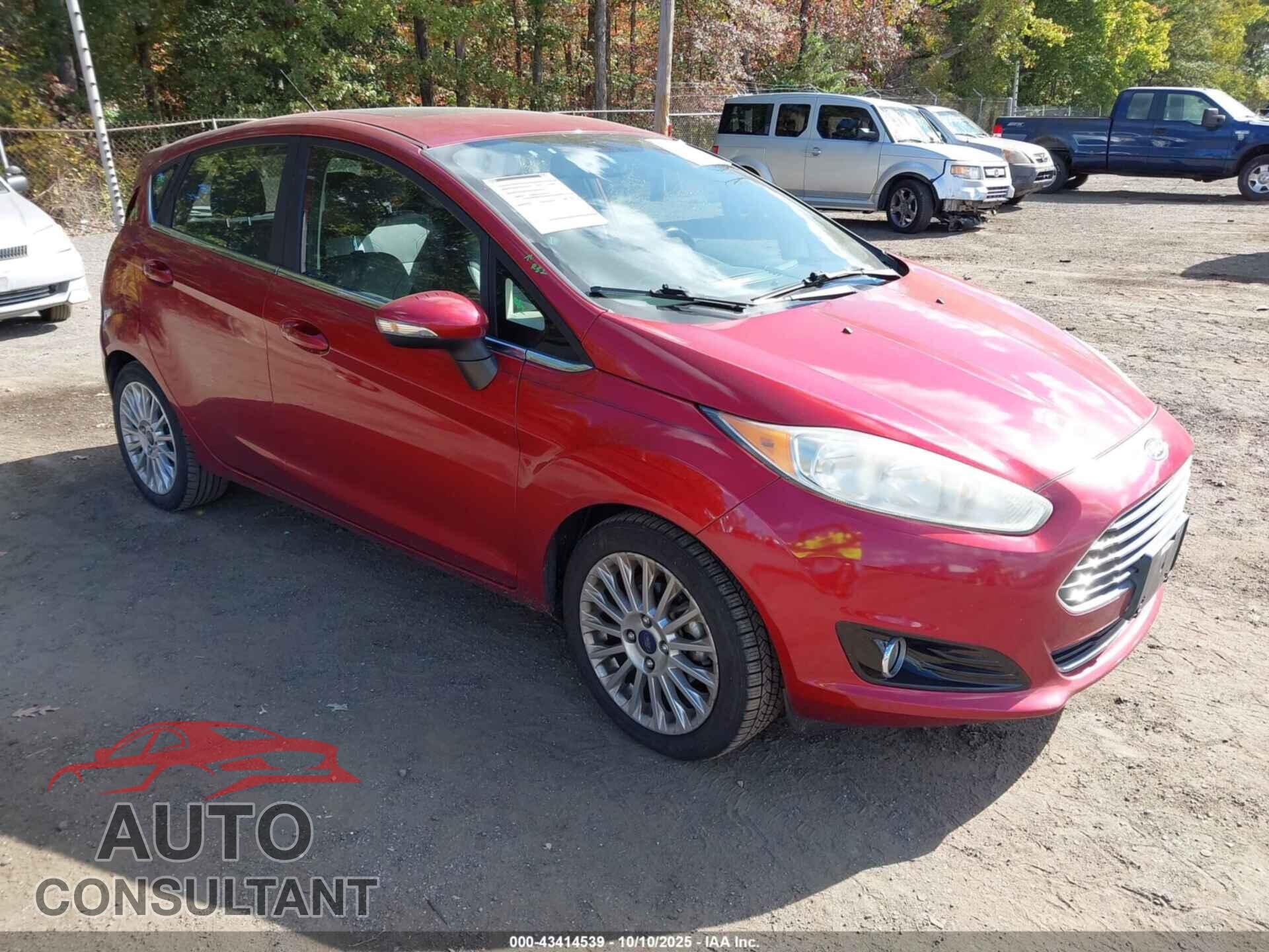 FORD FIESTA 2015 - 3FADP4FJ9FM152603