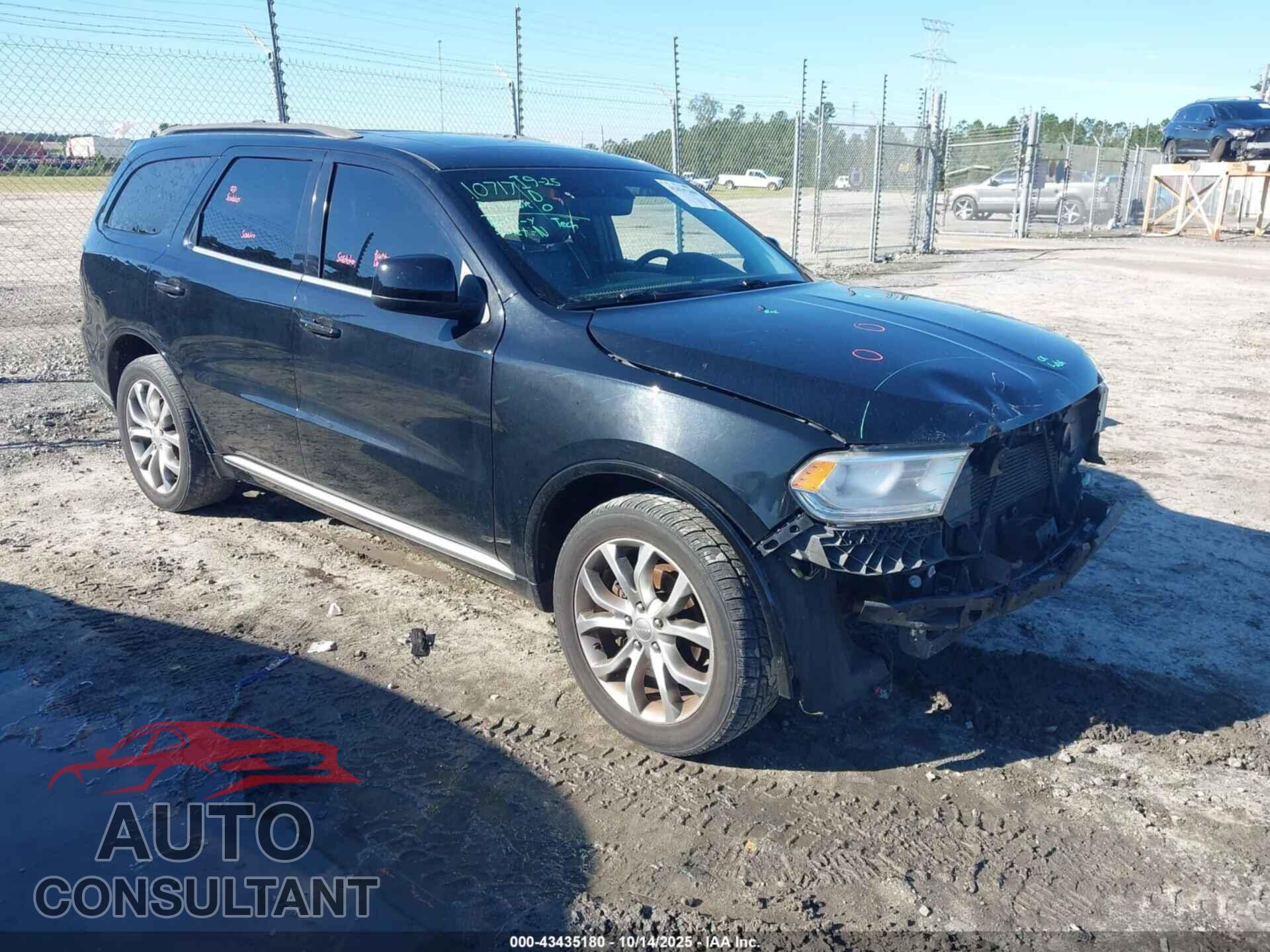 DODGE DURANGO 2017 - 1C4RDHAG9HC816883