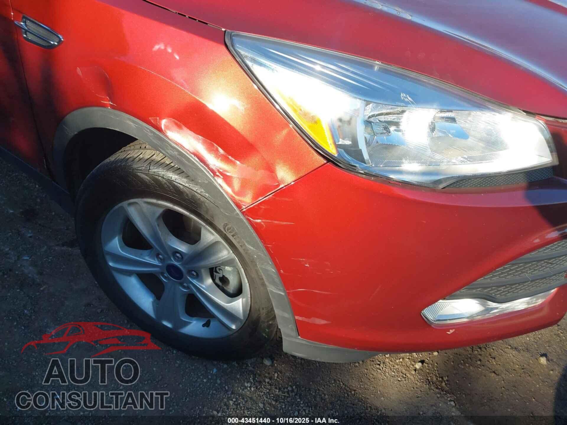 FORD ESCAPE 2015 - 1FMCU9GXXFUA03090