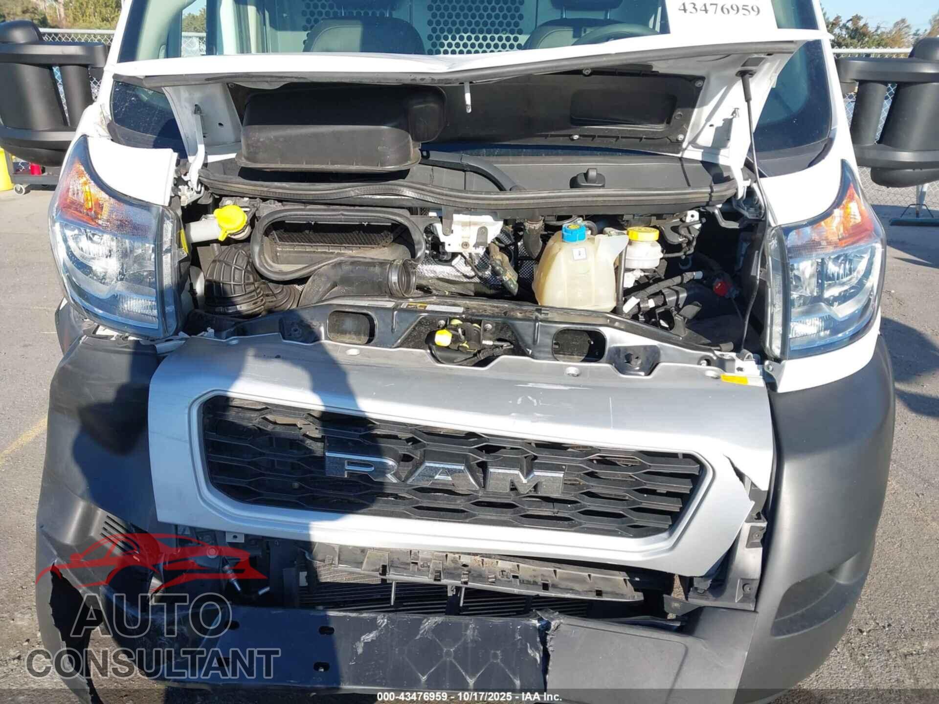 DODGE PROMASTER 2500 2022 - 3C6LRVCGXNE110228