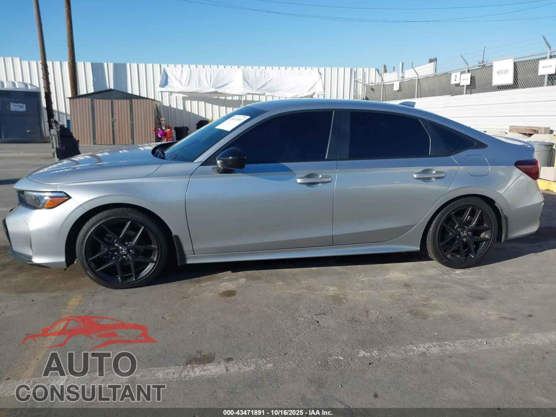 HONDA CIVIC 2025 - 2HGFE2F57SH536955