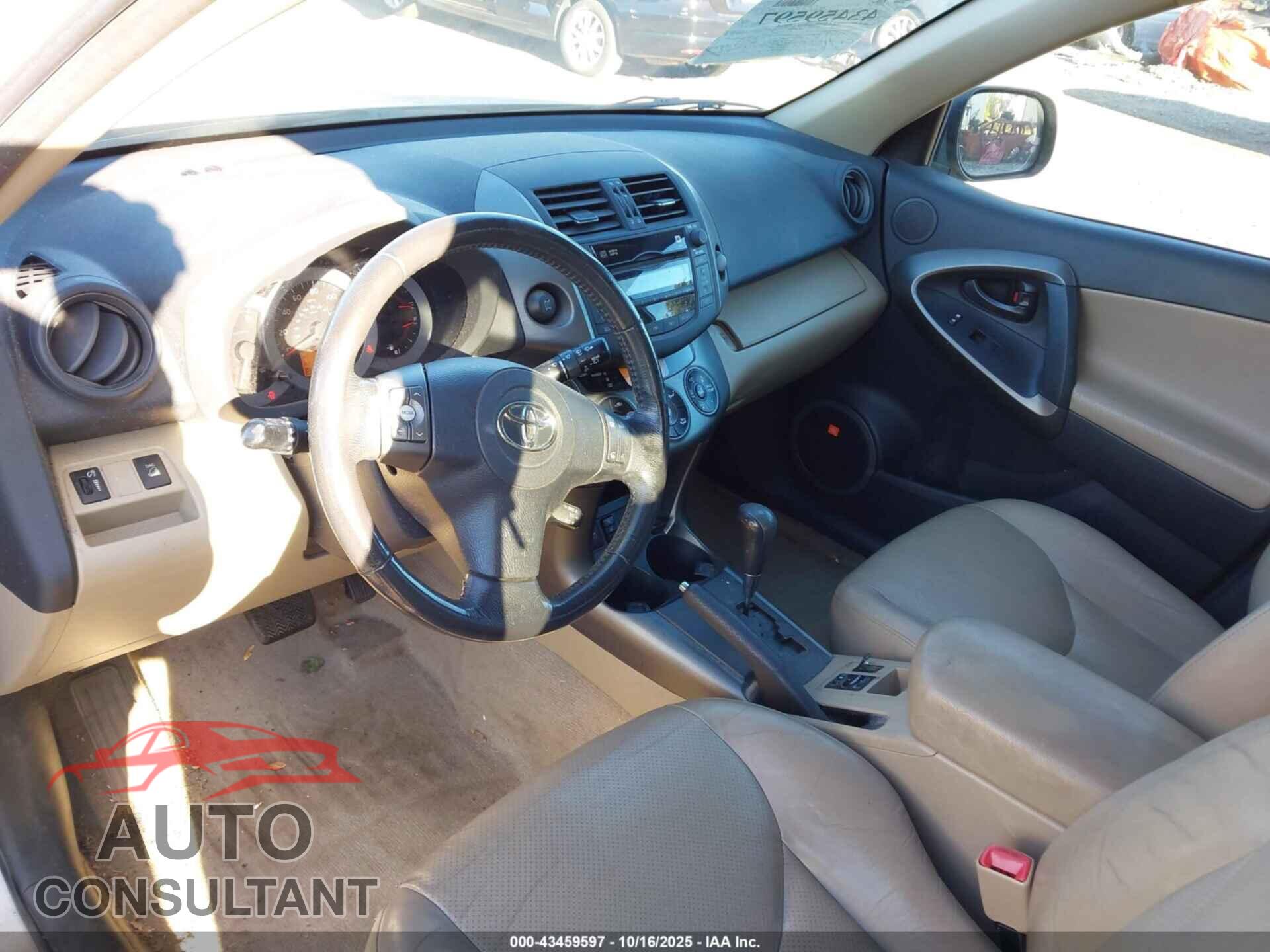 TOYOTA RAV4 2011 - 2T3DK4DV1BW059713