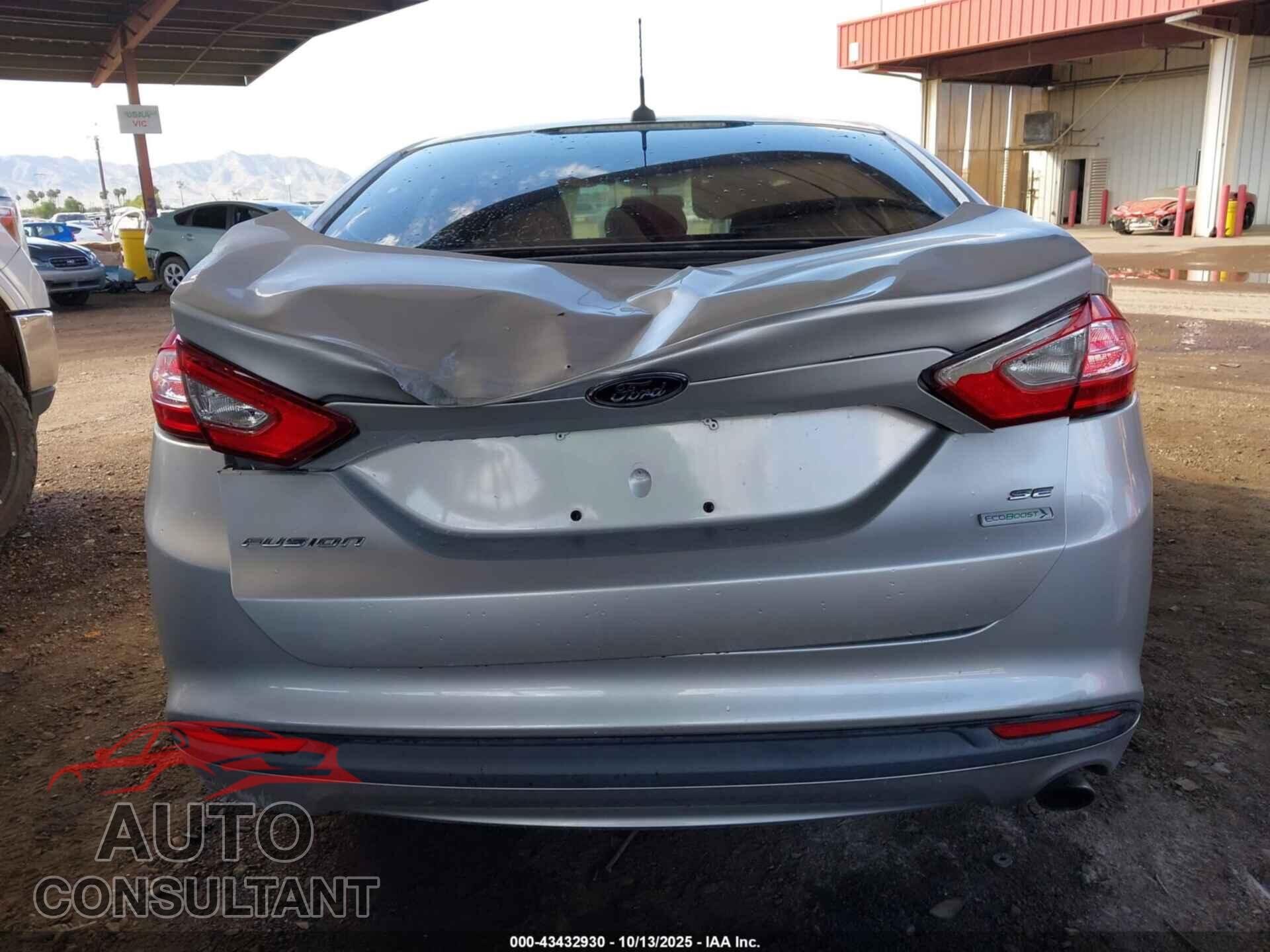 FORD FUSION 2013 - 3FA6P0HR2DR299947