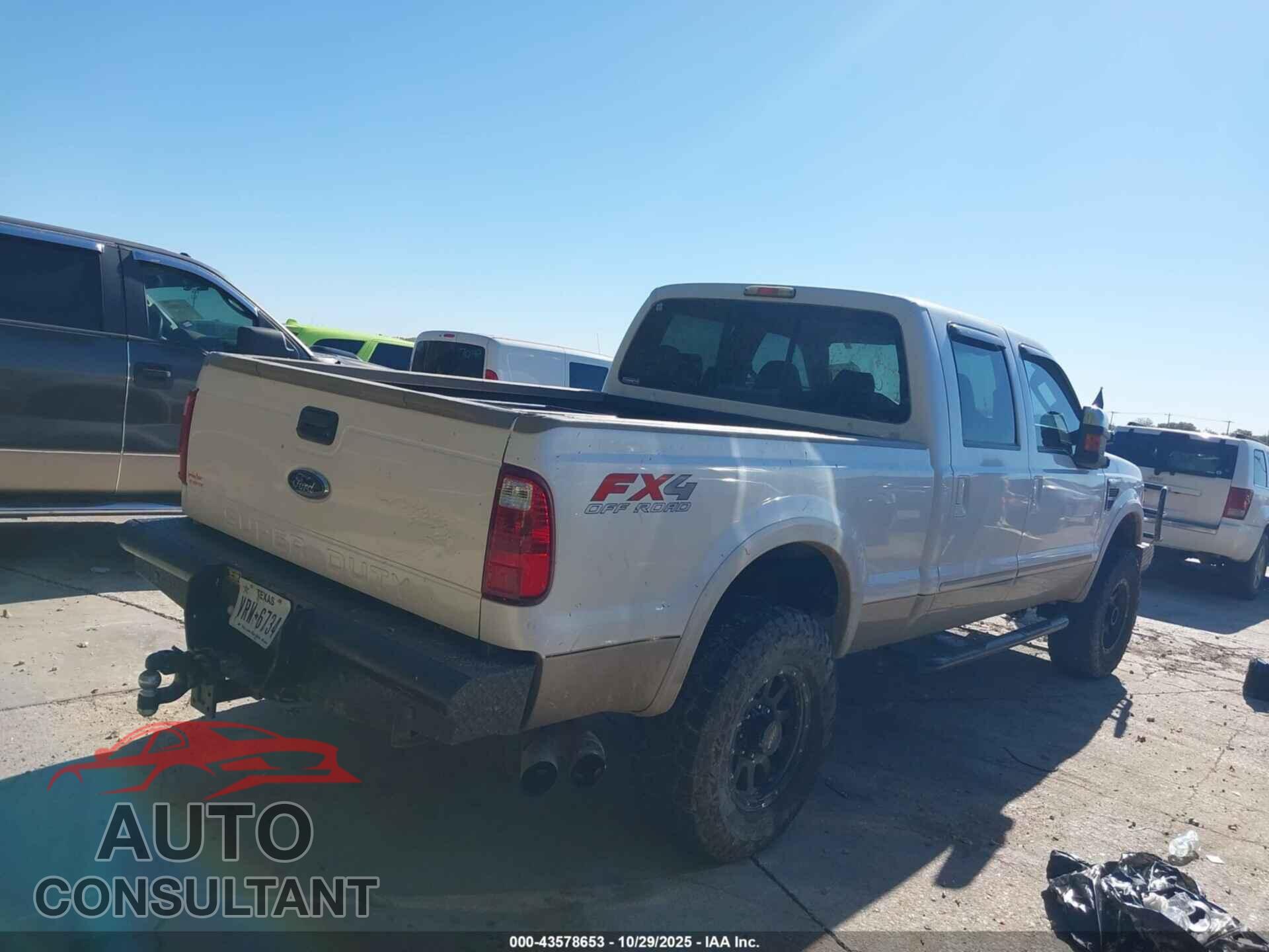 FORD F-250 2010 - 1FTSW2BR3AEA61927