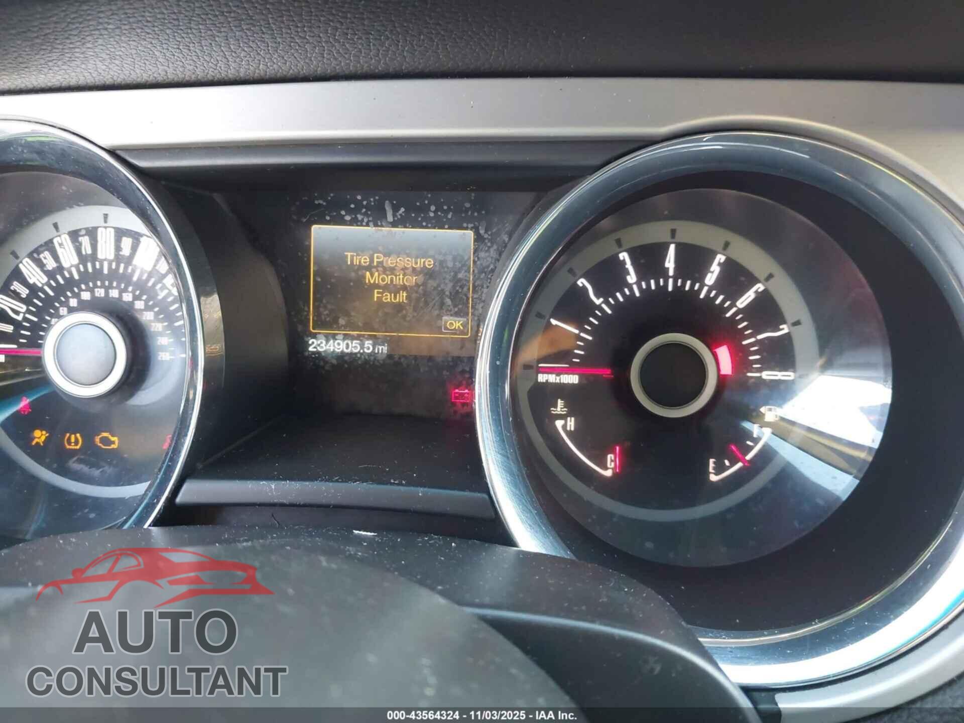 FORD MUSTANG 2013 - 1ZVBP8AM7D5230192