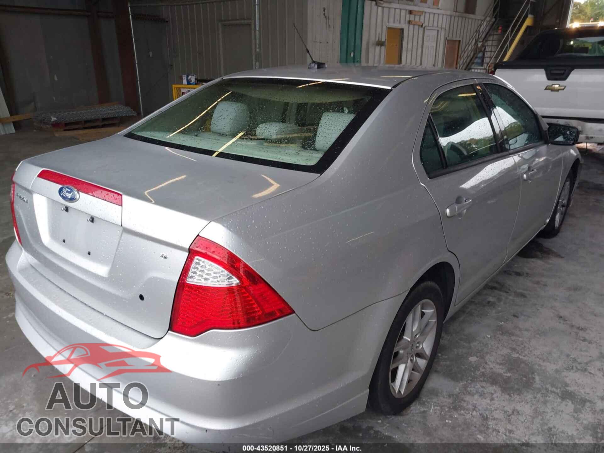 FORD FUSION 2011 - 3FAHP0GA6BR242958