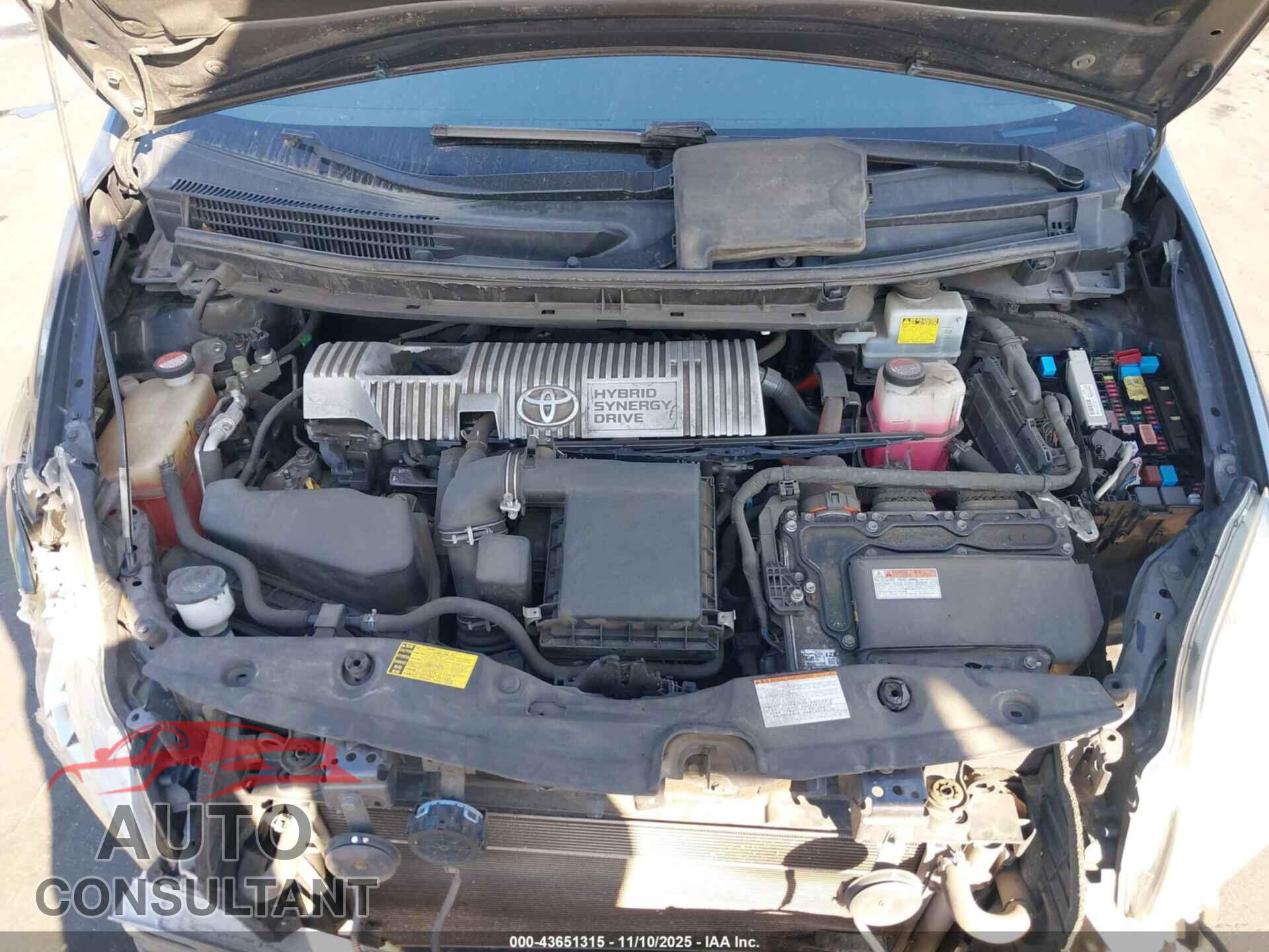 TOYOTA PRIUS 2015 - JTDKN3DU1F0417662