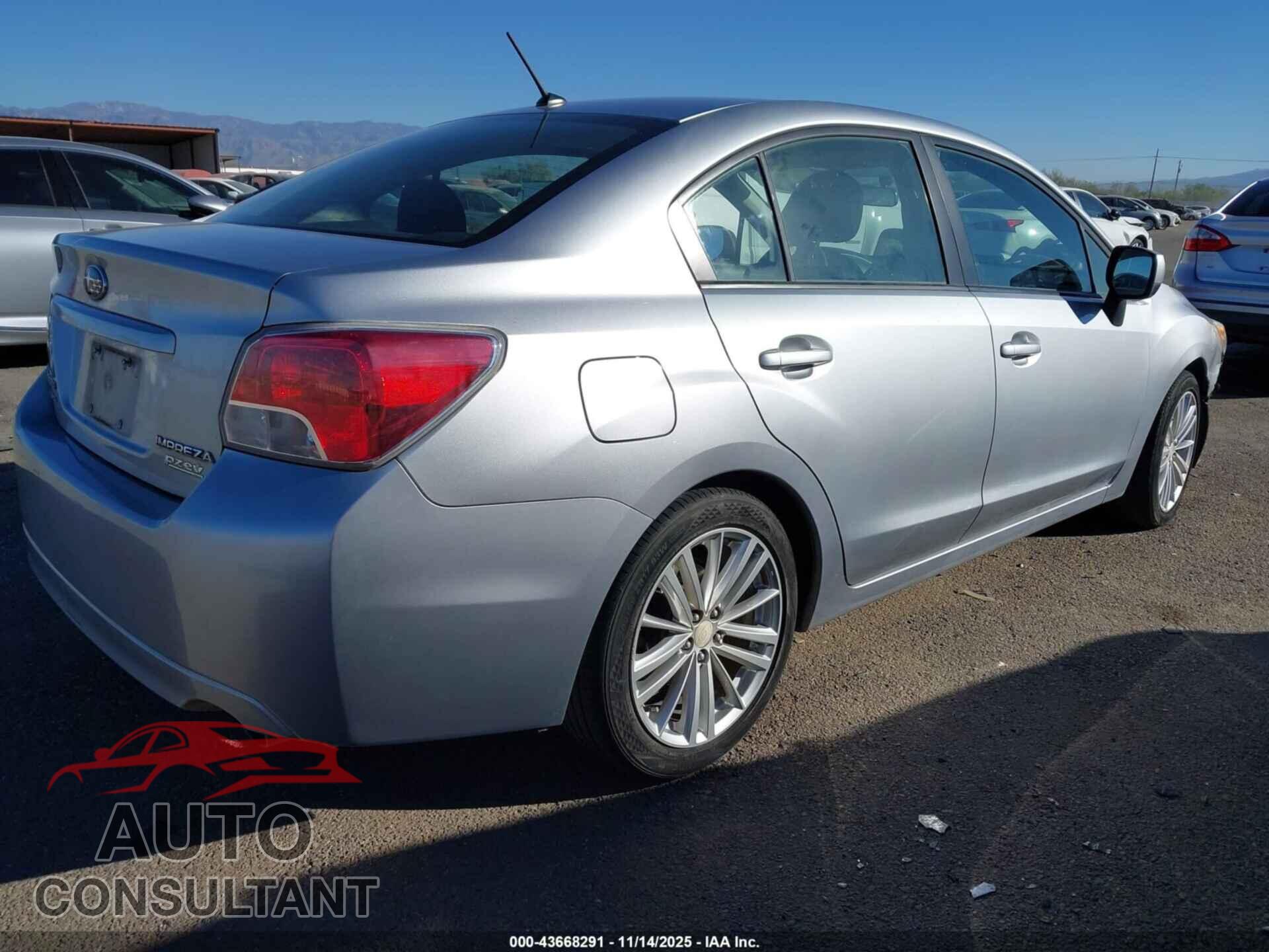 SUBARU IMPREZA 2012 - JF1GJAD68CH008035