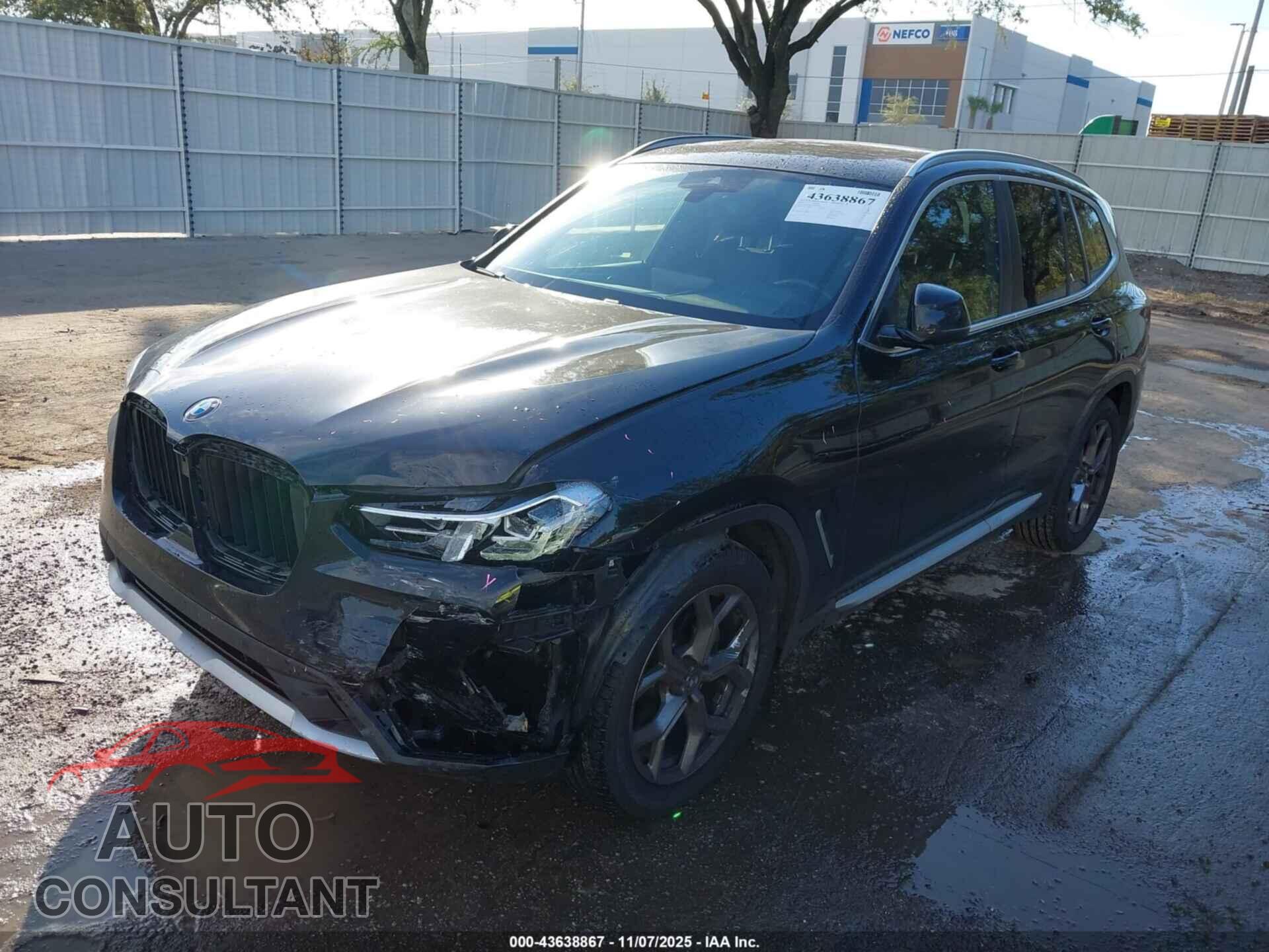 BMW X3 2022 - 5UX43DP07N9M39090
