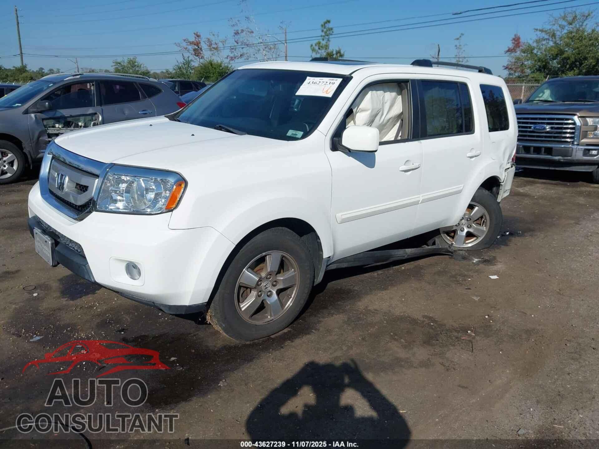 HONDA PILOT 2009 - 5FNYF38609B015432