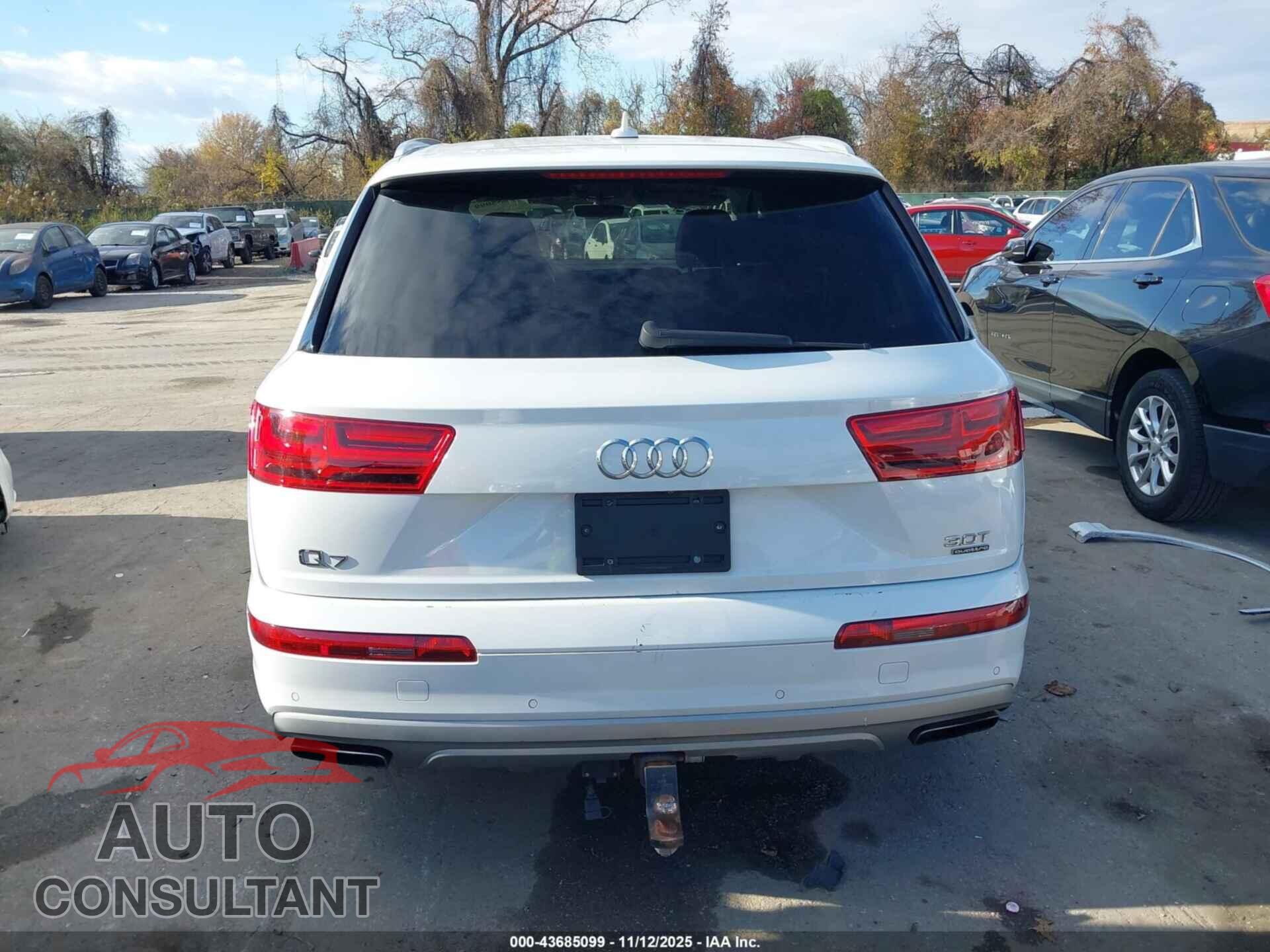 AUDI Q7 2017 - WA1VAAF79HD002924