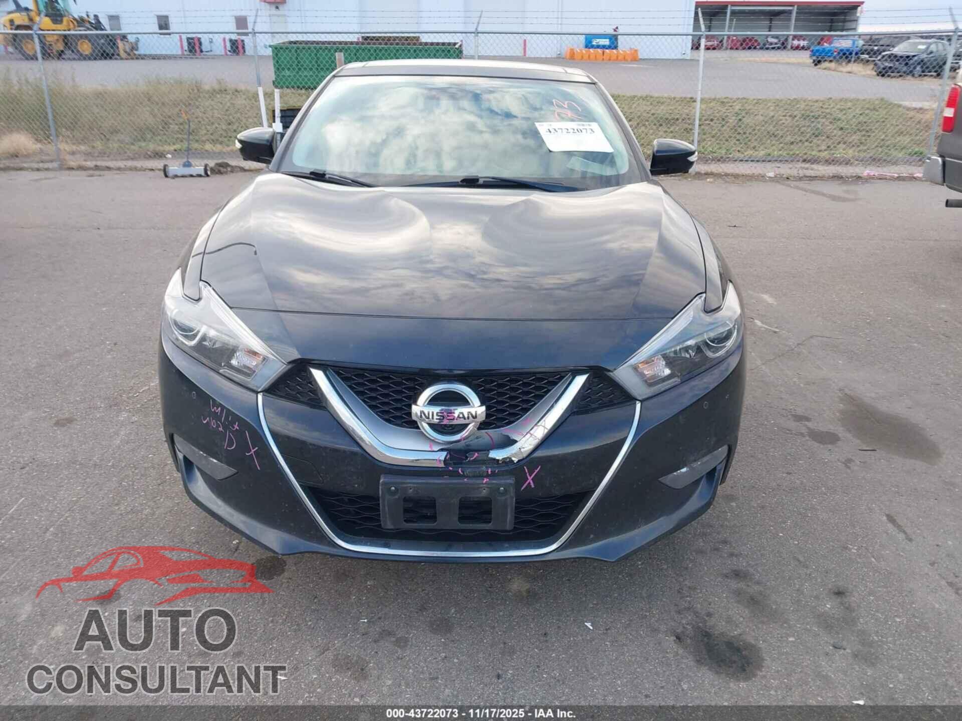 NISSAN MAXIMA 2017 - 1N4AA6AP8HC385050