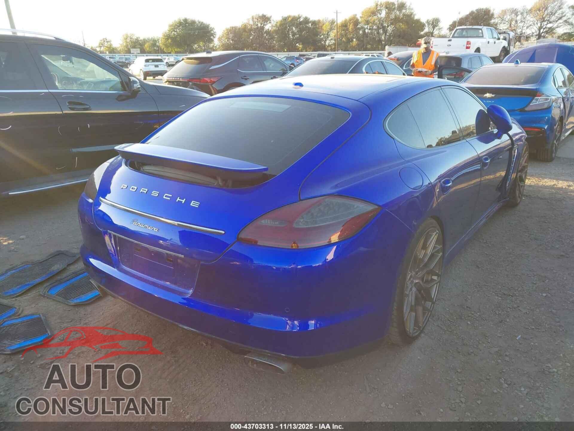 PORSCHE PANAMERA 2012 - WP0AA2A72CL012629