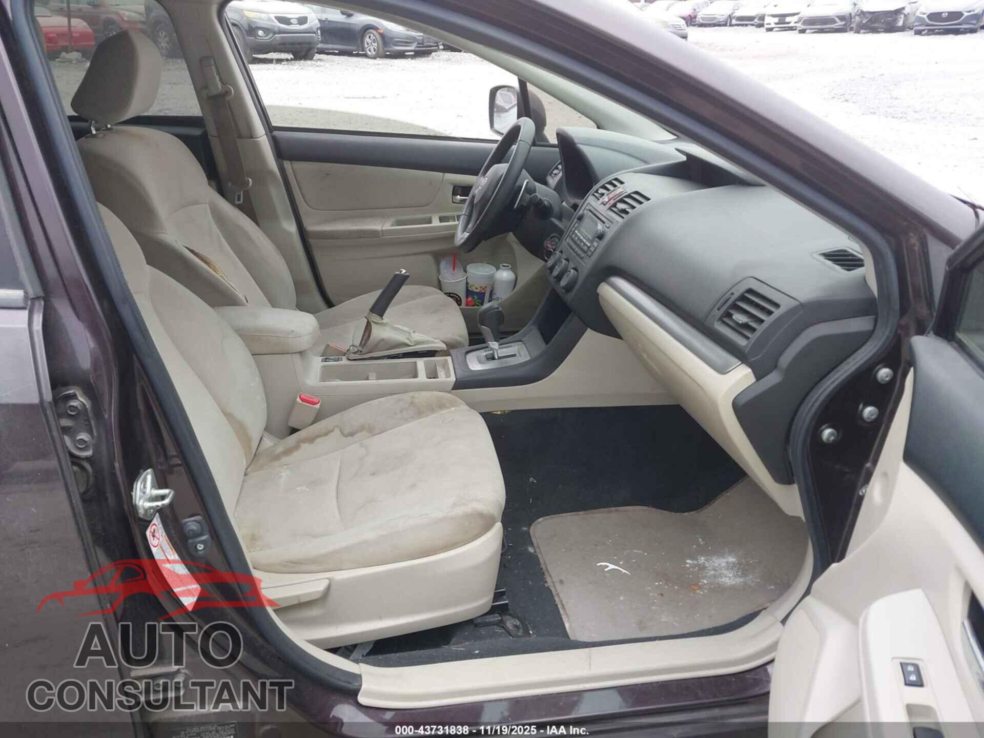 SUBARU IMPREZA 2012 - JF1GPAD62CH230486