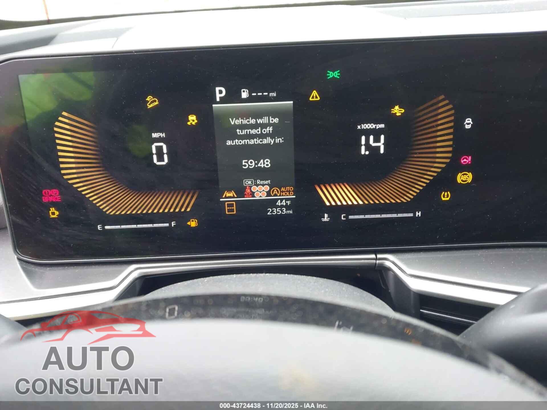 KIA SORENTO 2025 - 5XYRG4JC9SG347729