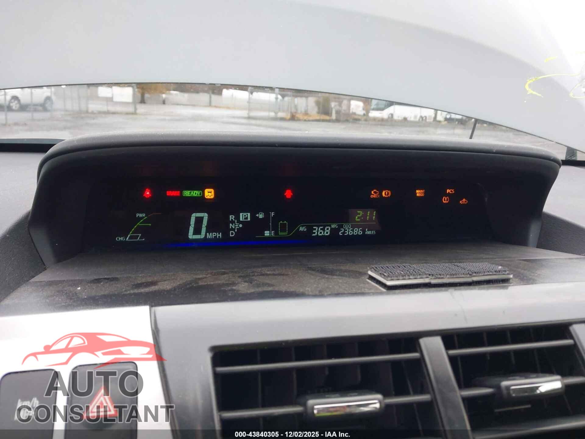 TOYOTA PRIUS V 2012 - JTDZN3EU1C3148747