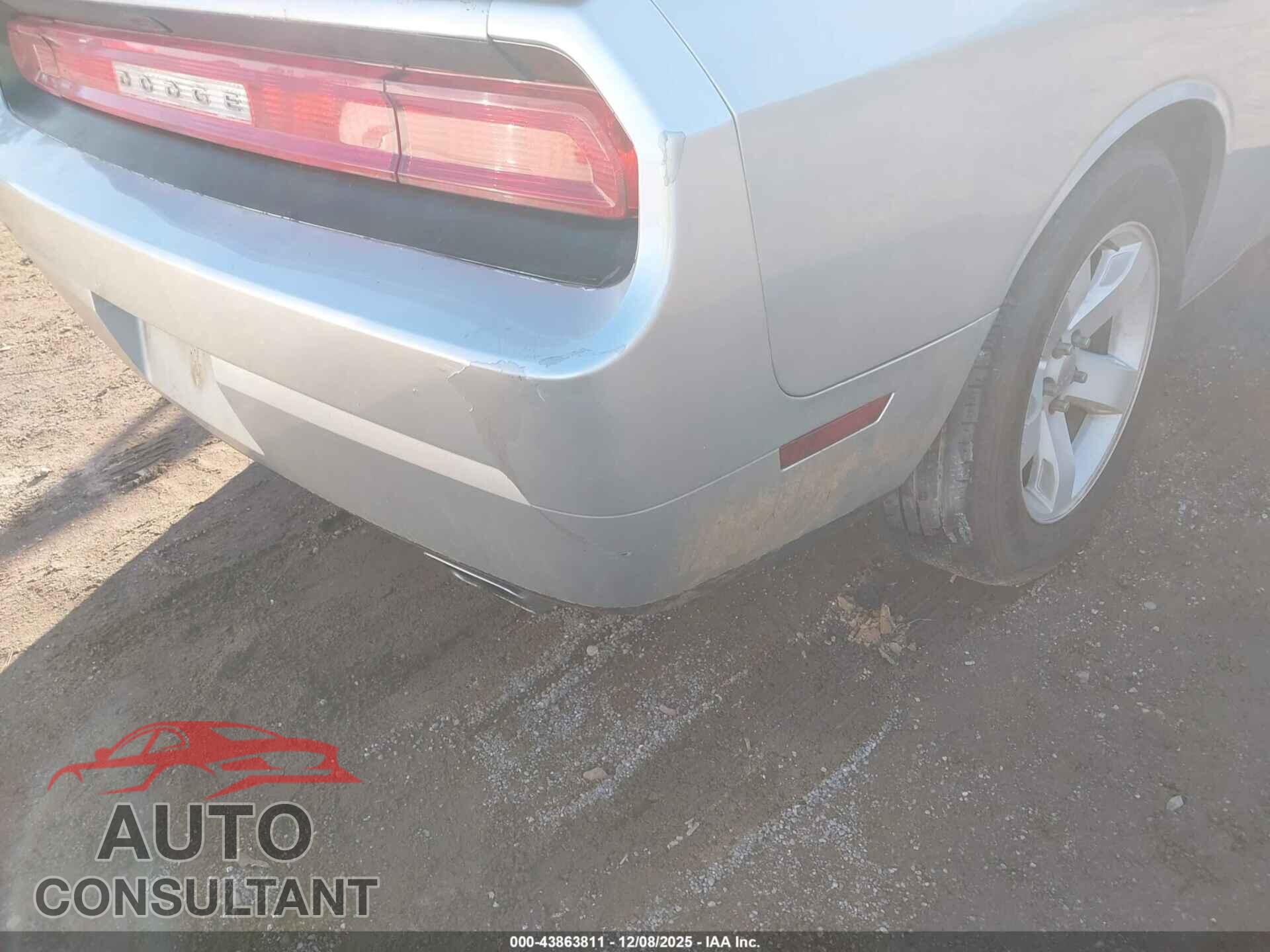DODGE CHALLENGER 2012 - 2C3CDYAG4CH267691
