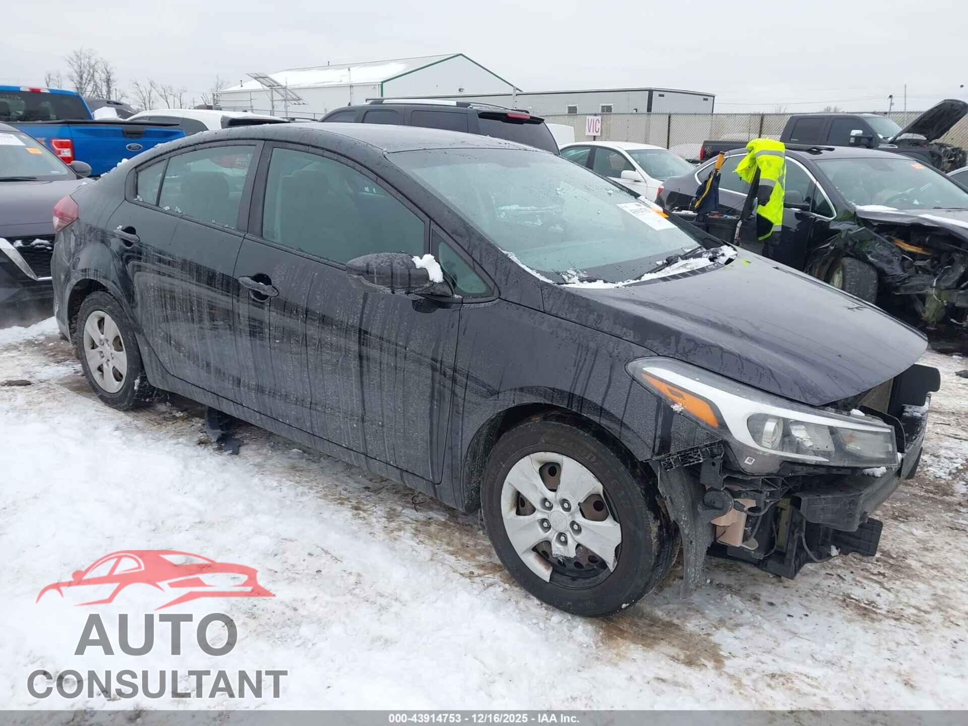 KIA FORTE 2017 - 3KPFK4A75HE027477