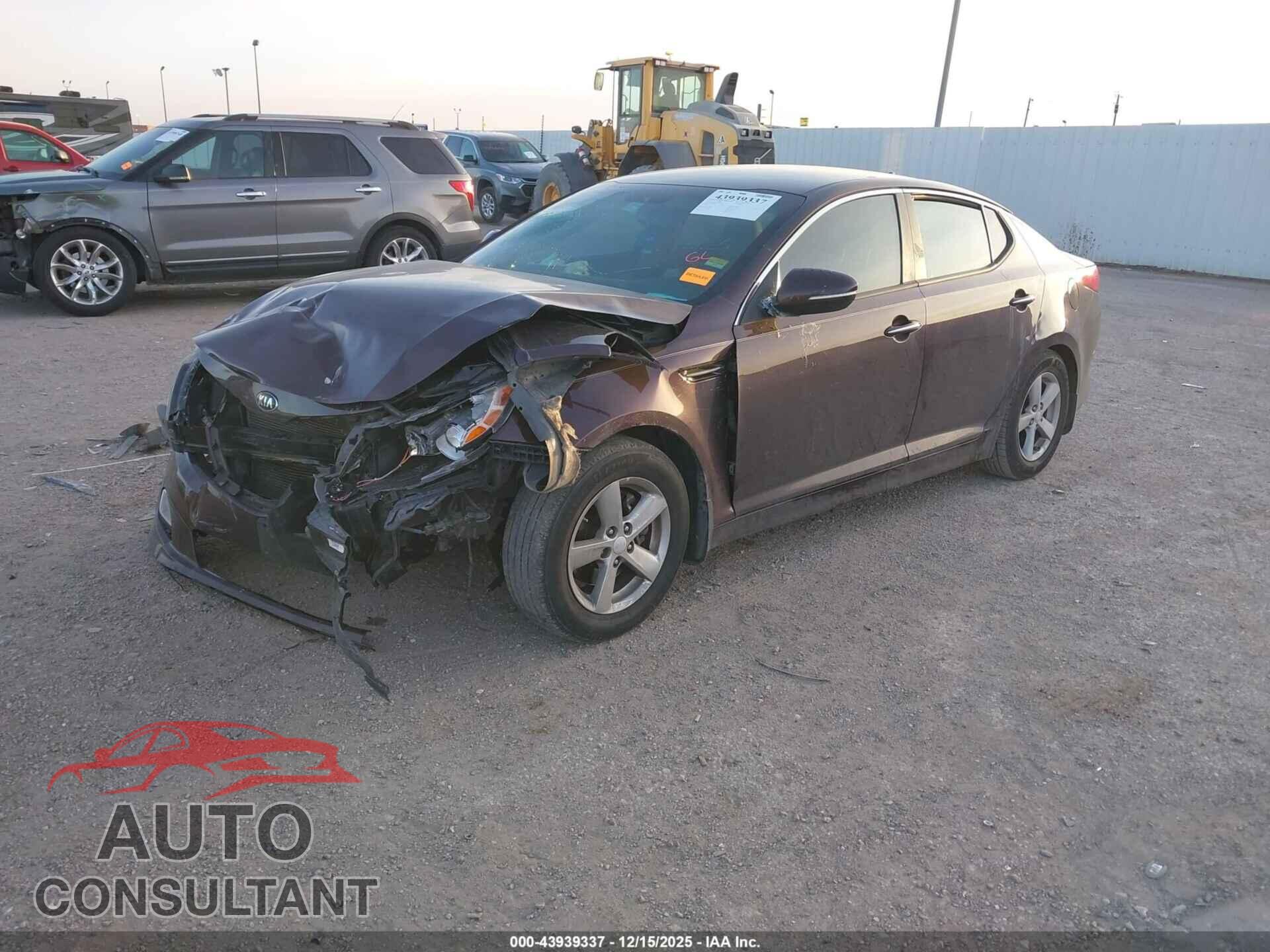 KIA OPTIMA 2014 - 5XXGM4A71EG313778