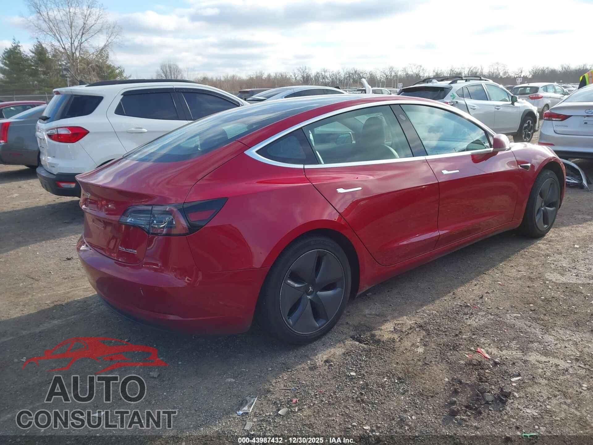 TESLA MODEL 3 2020 - 5YJ3E1EC1LF586429