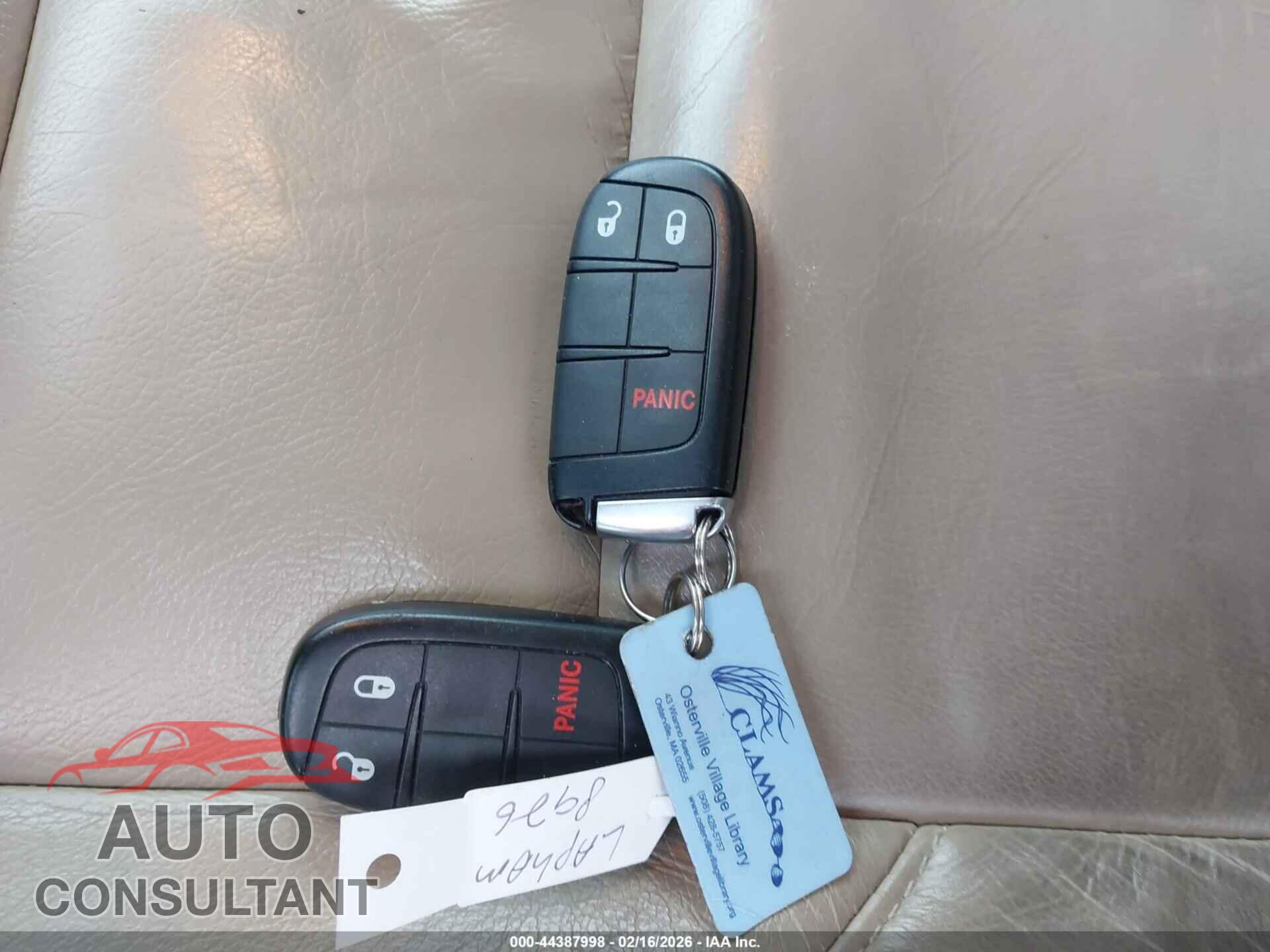 DODGE DURANGO 2019 - 1C4RDJAG2KC848573
