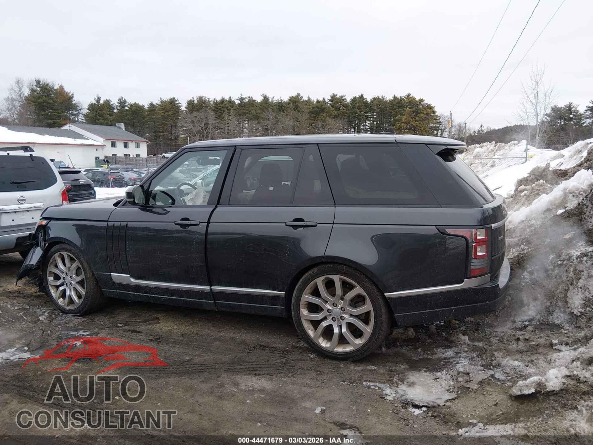 LAND ROVER RANGE ROVER 2016 - SALGS2EF0GA265547