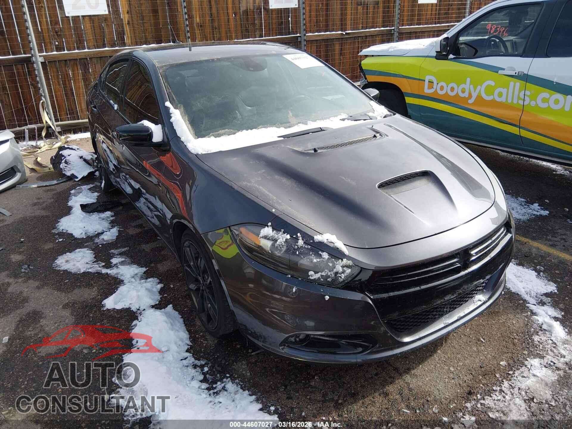 DODGE DART 2016 - 1C3CDFEB4GD728992
