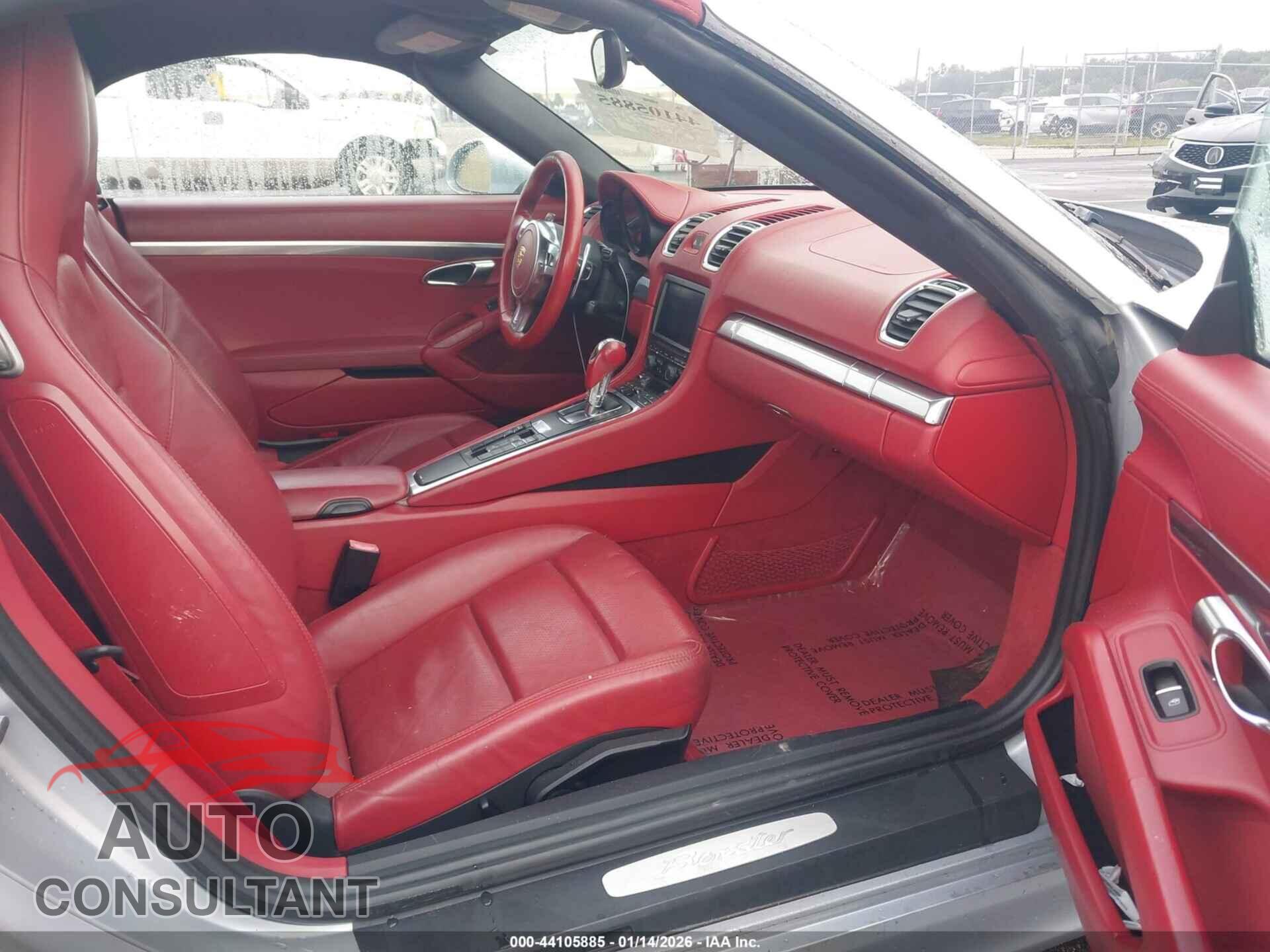 PORSCHE BOXSTER 2014 - WP0CA2A81ES120153