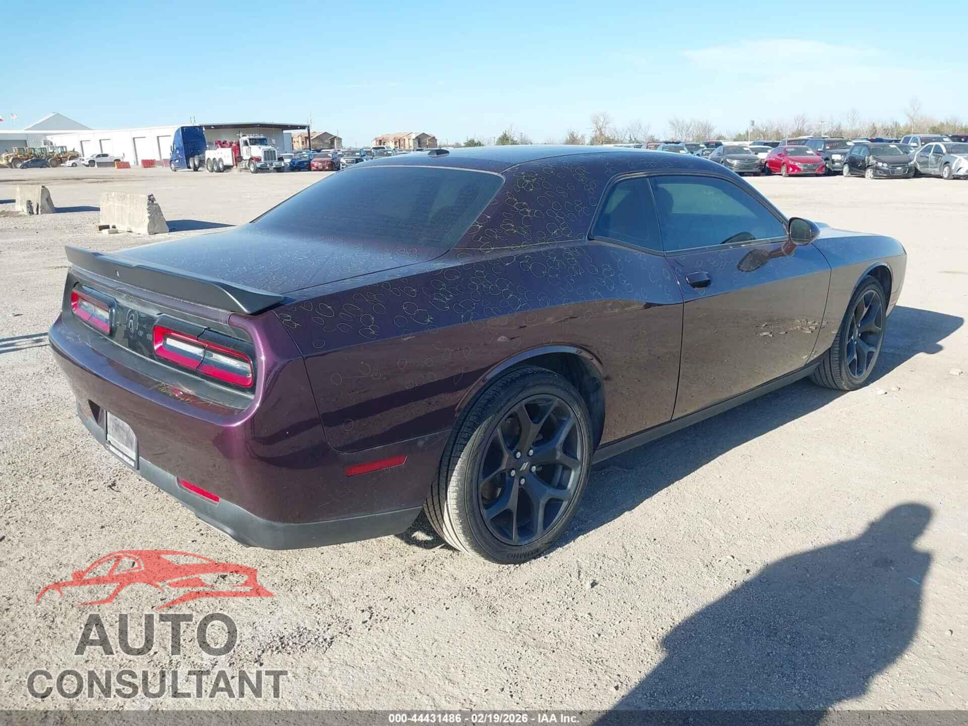 DODGE CHALLENGER 2020 - 2C3CDZAG6LH240112