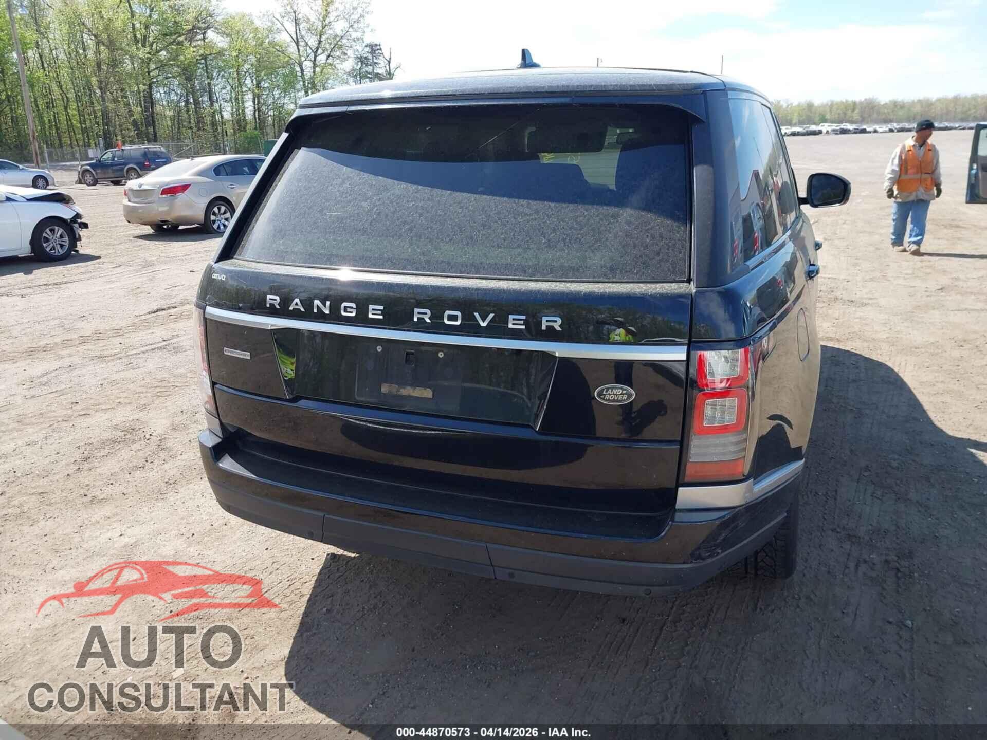 LAND ROVER RANGE ROVER 2016 - SALGS2EF1GA292756