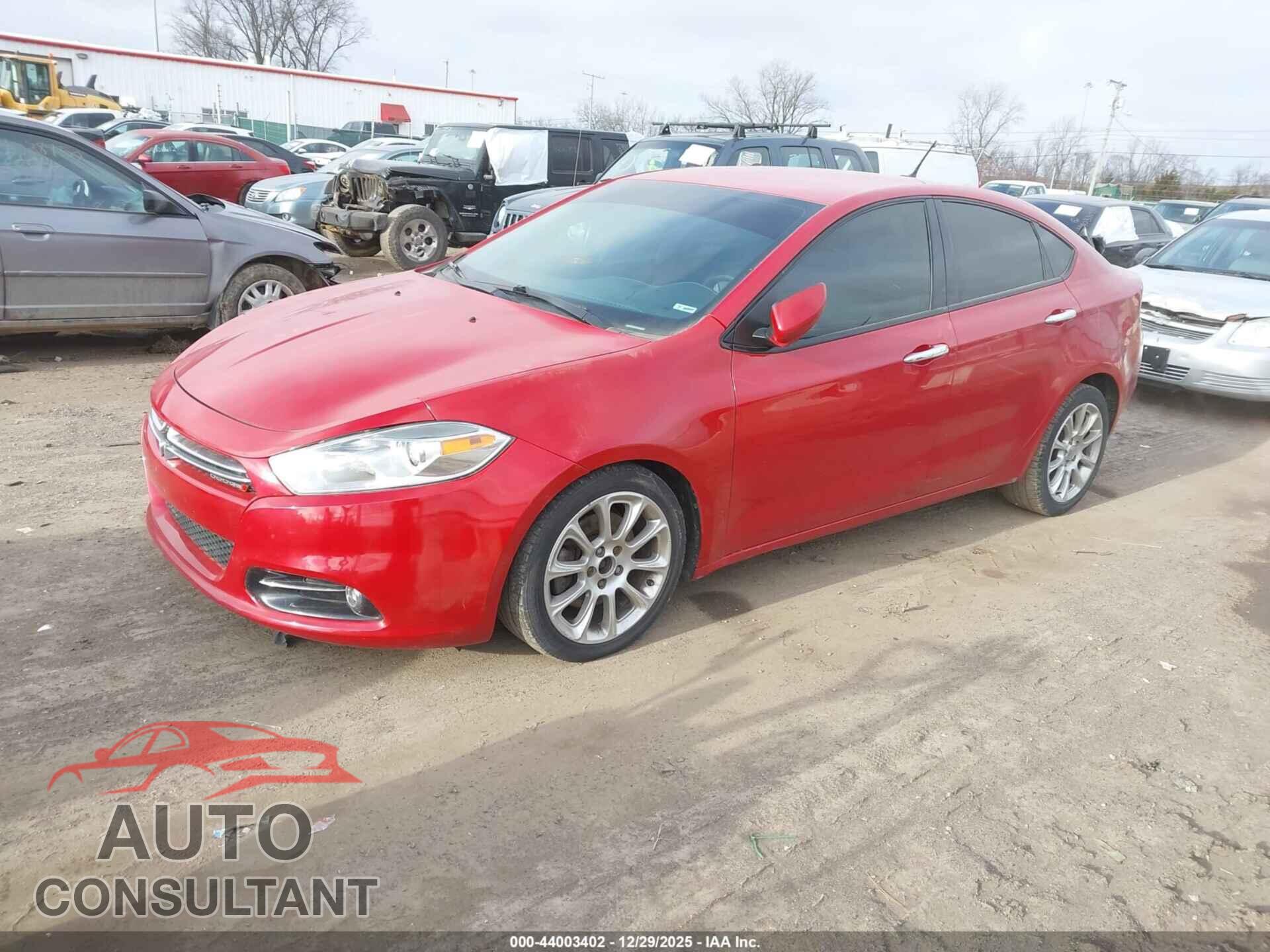 DODGE DART 2014 - 1C3CDFCB5ED721226