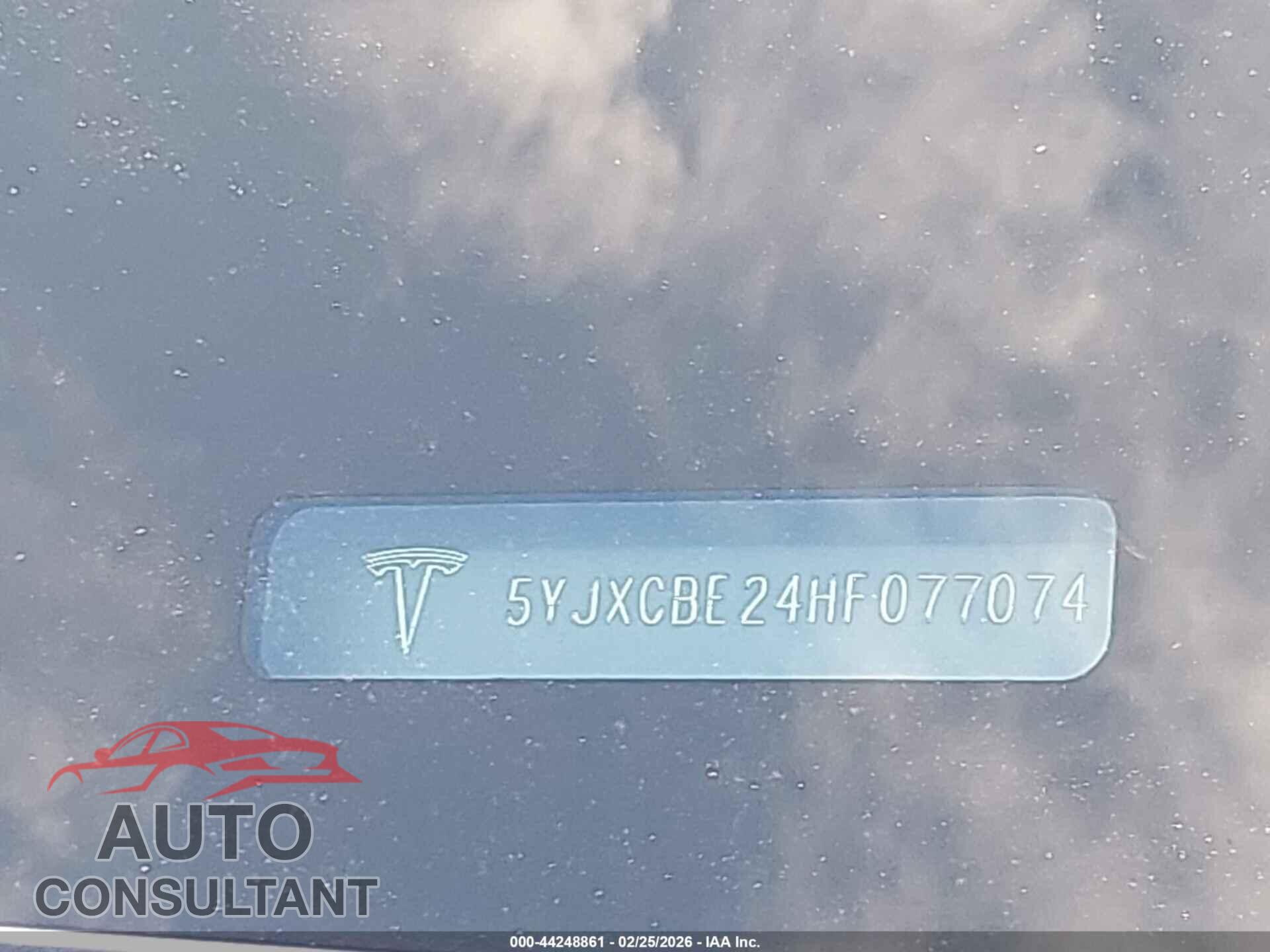 TESLA MODEL X 2017 - 5YJXCBE24HF077074