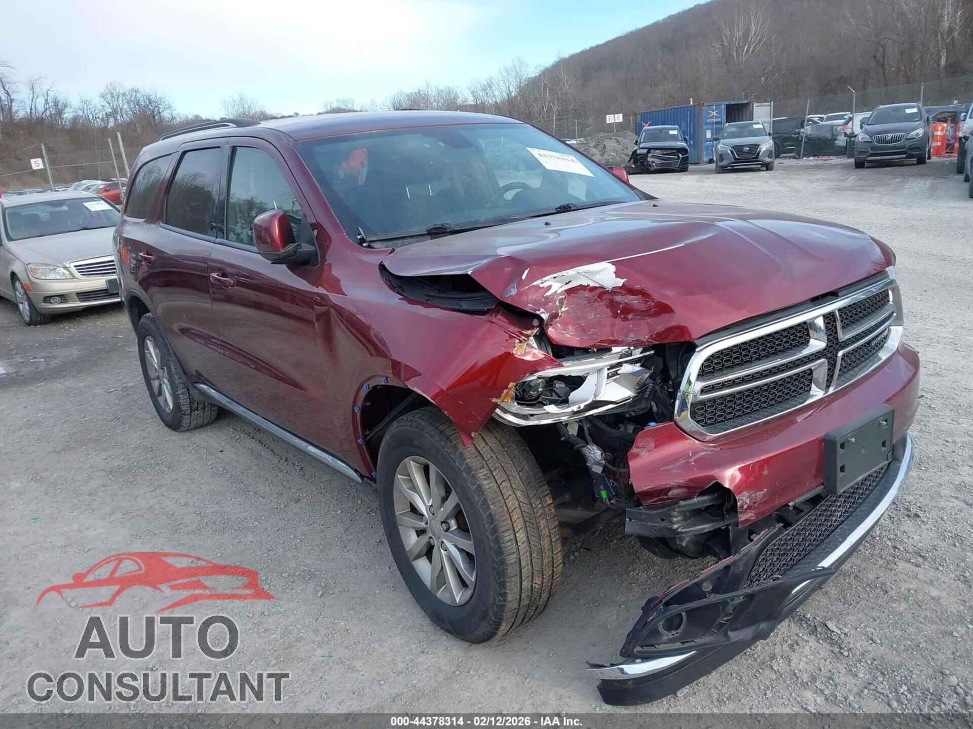 DODGE DURANGO 2017 - 1C4RDJAG7HC667073