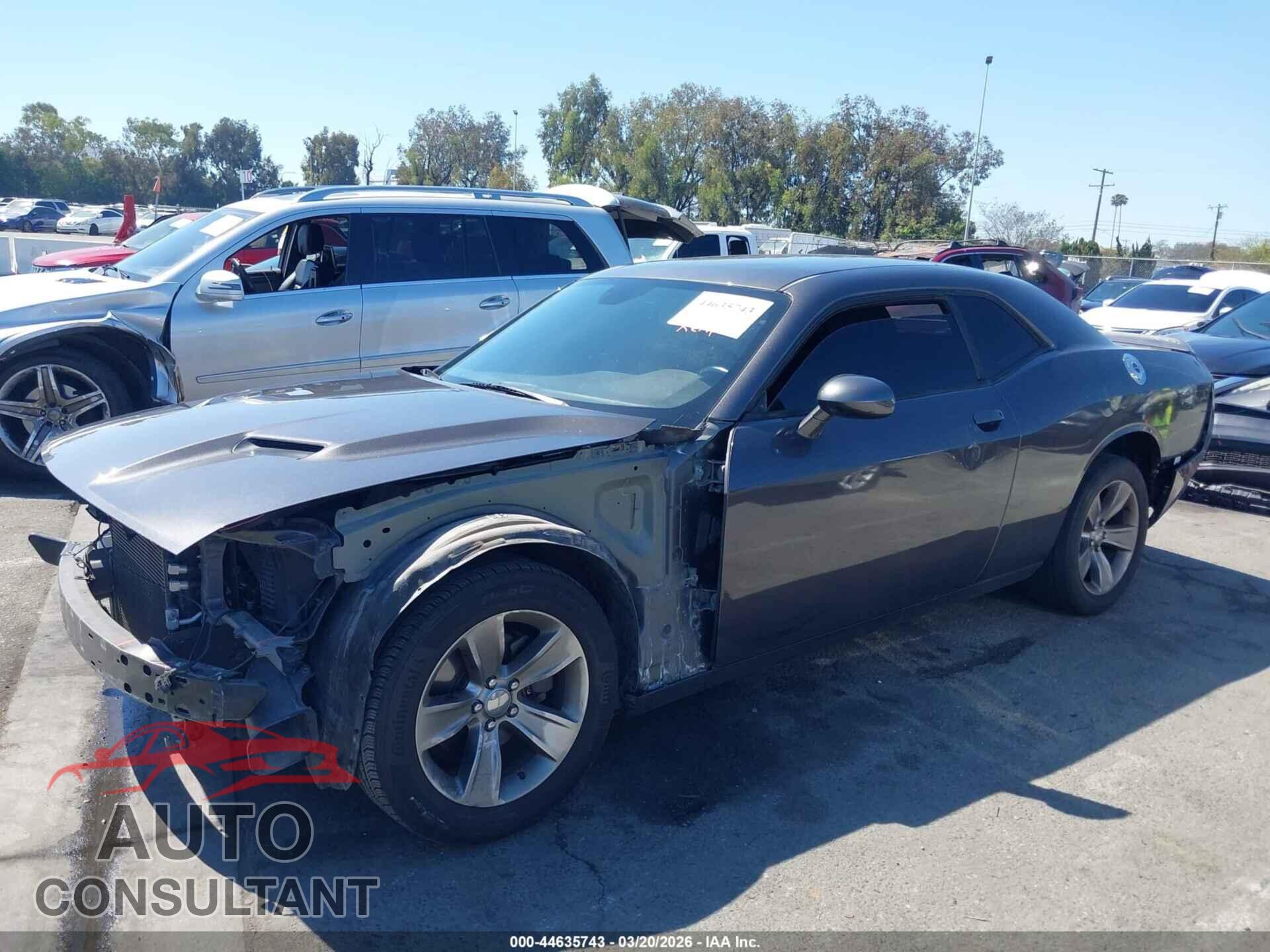 DODGE CHALLENGER 2019 - 2C3CDZAGXKH583620
