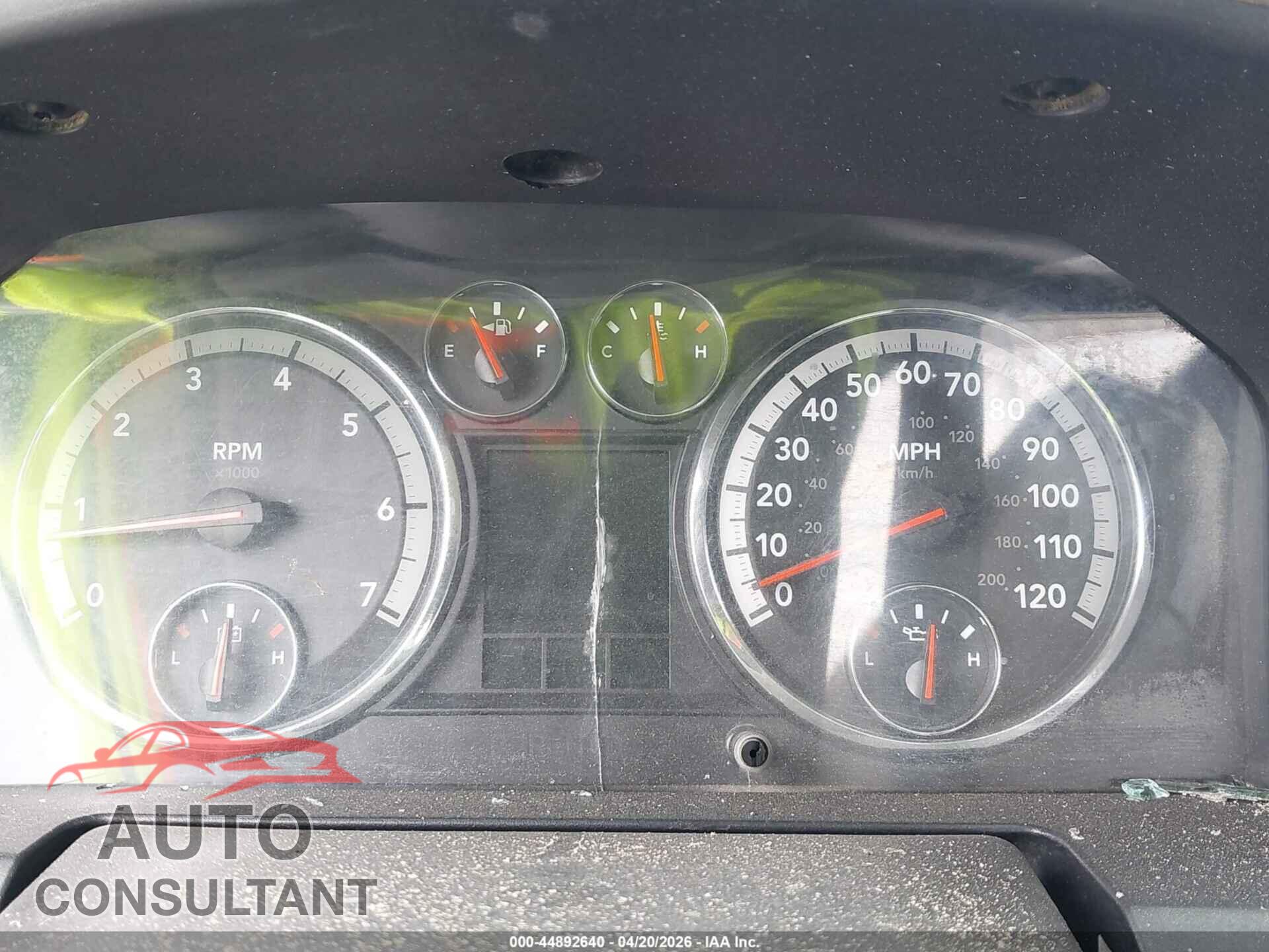 DODGE RAM 1500 2011 - 3D7JB1EP4BG559159