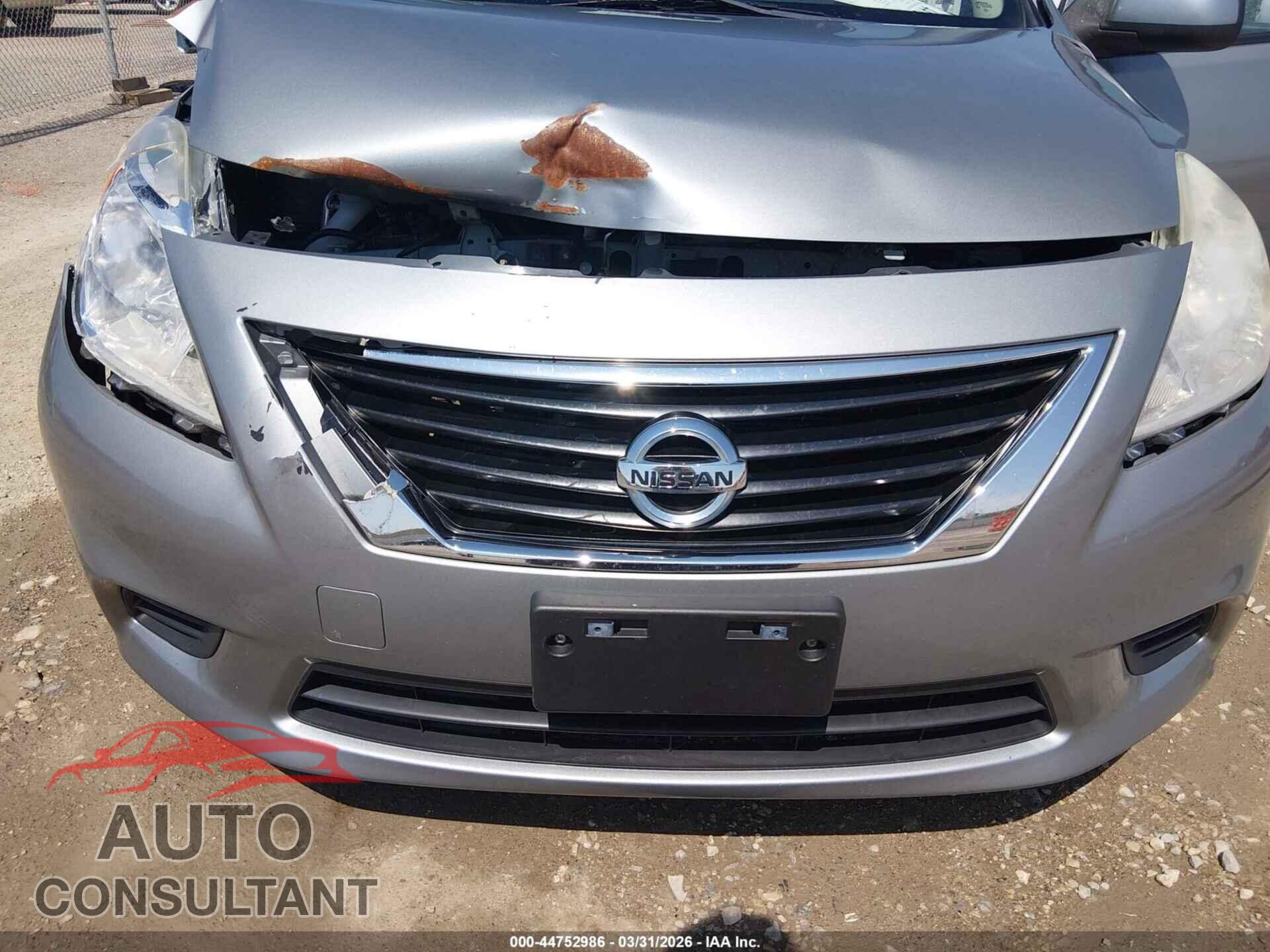NISSAN VERSA 2014 - 3N1CN7AP3EL856487