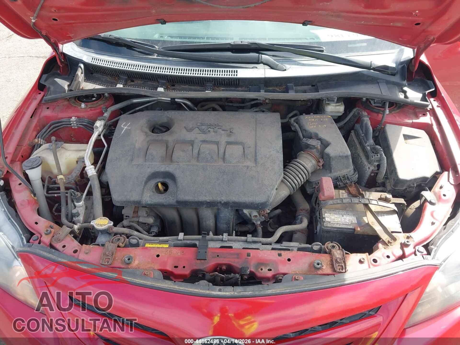 TOYOTA COROLLA 2012 - 2T1BU4EE7CC776371