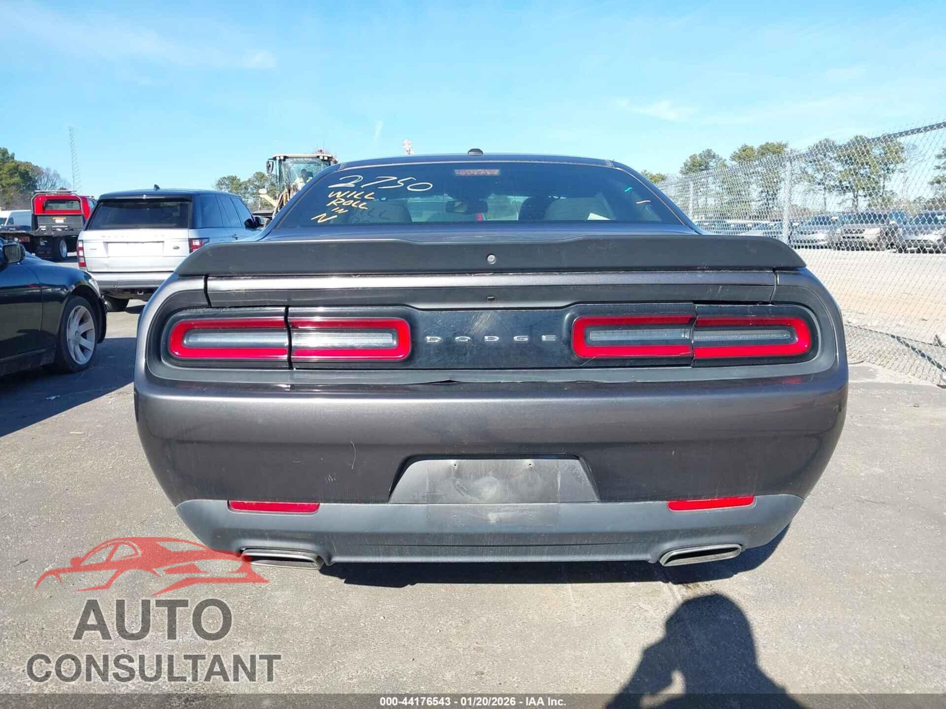 DODGE CHALLENGER 2019 - 2C3CDZAGXKH602750
