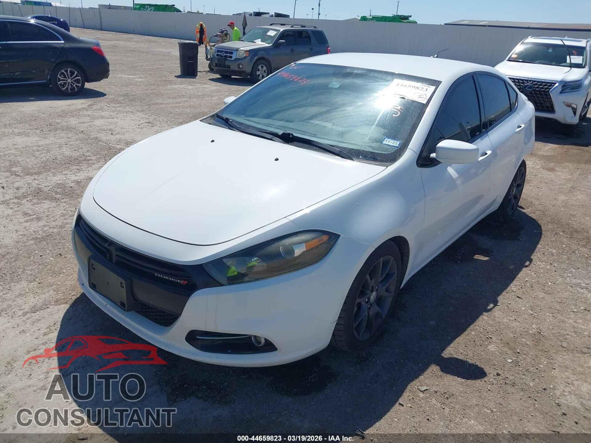 DODGE DART 2015 - 1C3CDFBB0FD300940