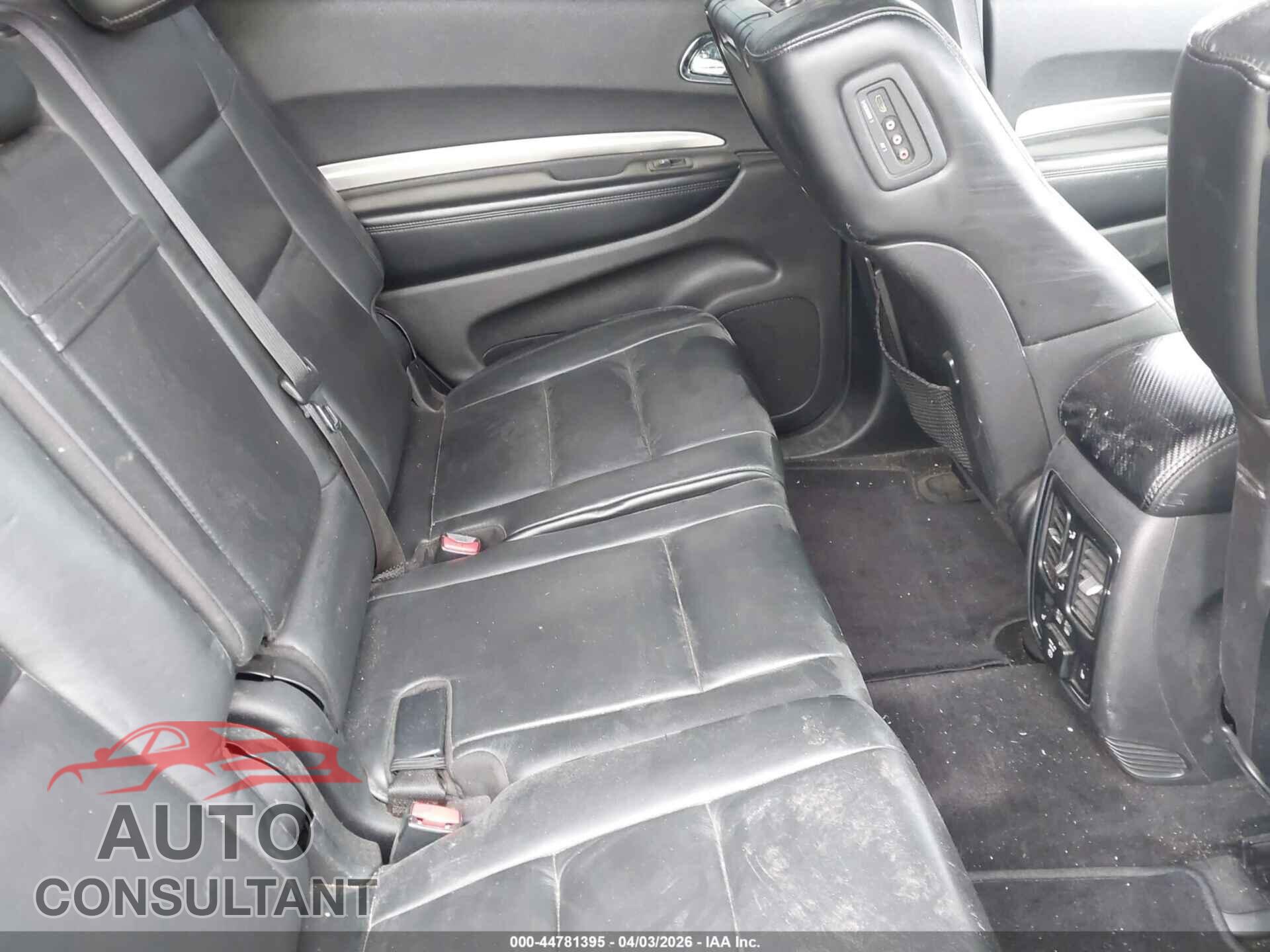 DODGE DURANGO 2017 - 1C4RDHDG2HC944555